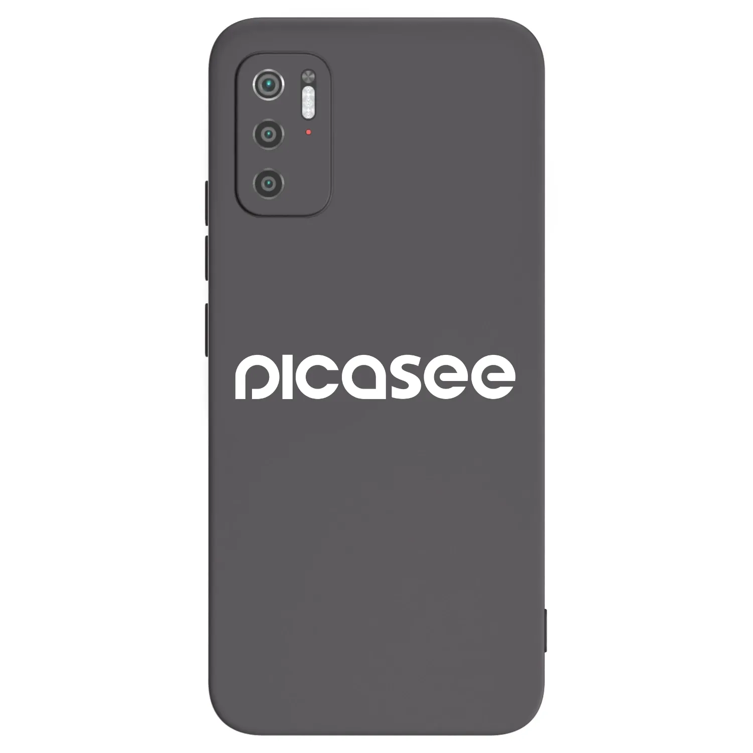 Picasee silikonski črni ovitek za Xiaomi Poco M3 Pro 5G - Picasee - new logo - white