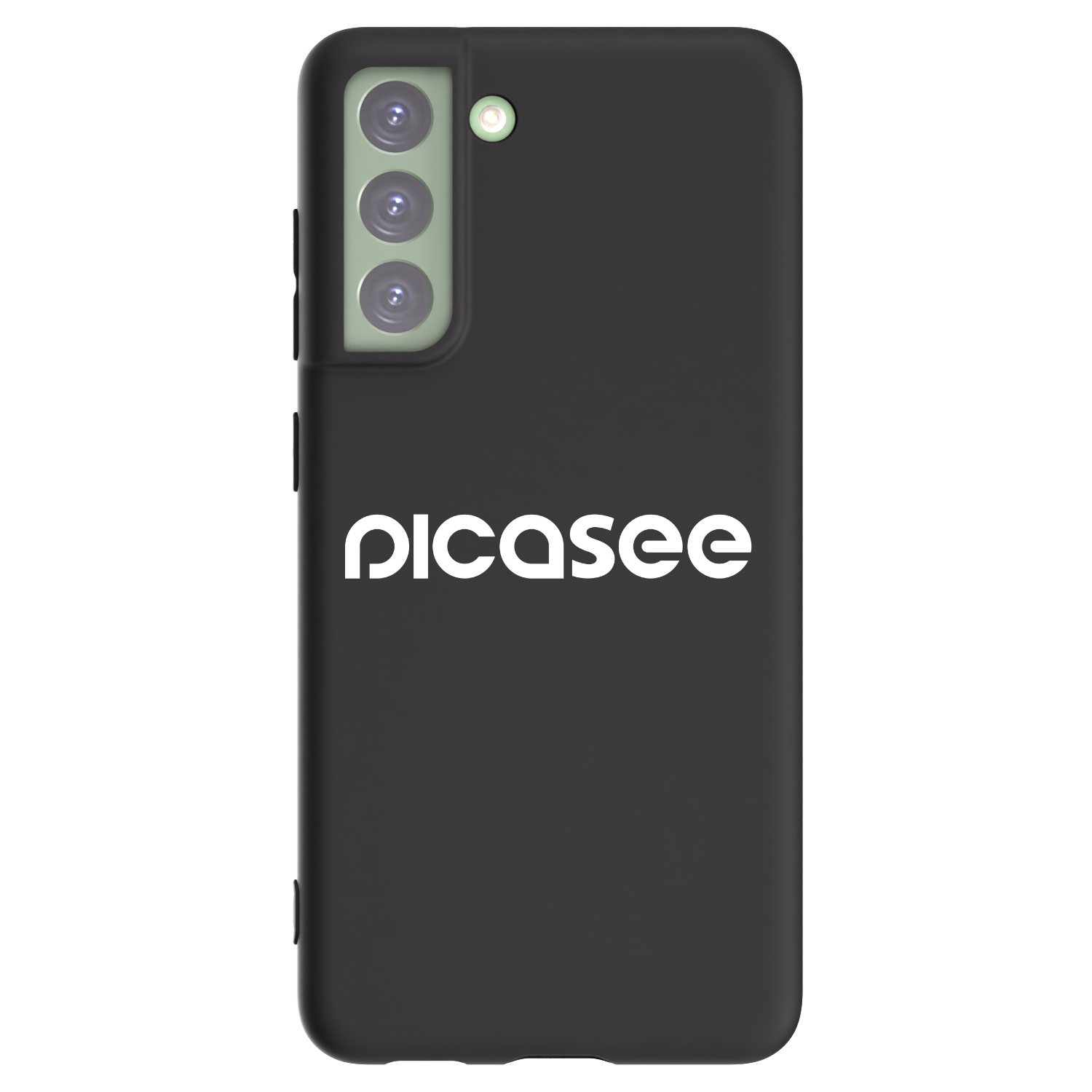 Picasee silikonski črni ovitek za Samsung Galaxy S21 FE 5G - Picasee - new logo - white