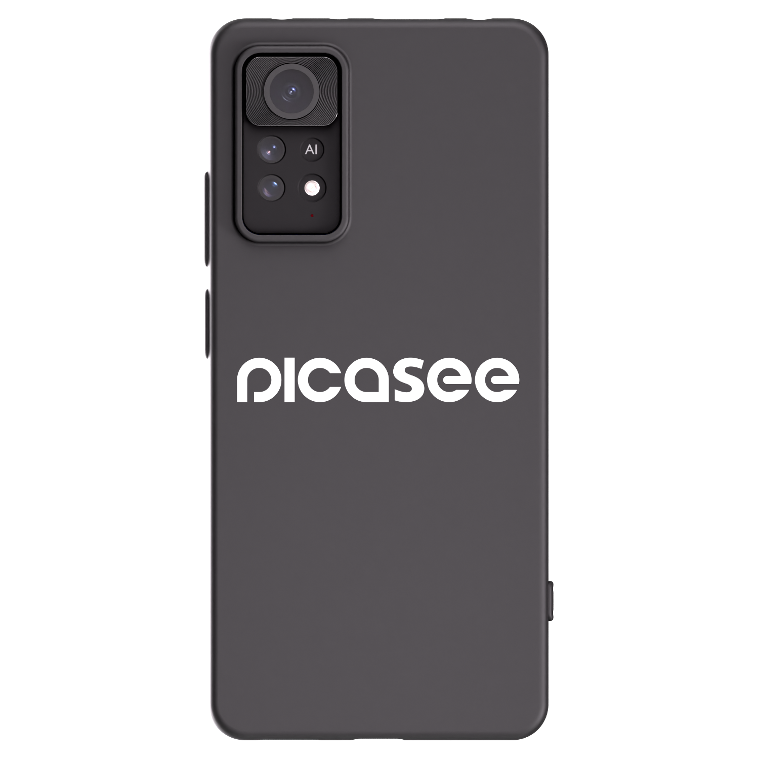 Picasee silikonski črni ovitek za Xiaomi Redmi Note 11 Pro - Picasee - new logo - white