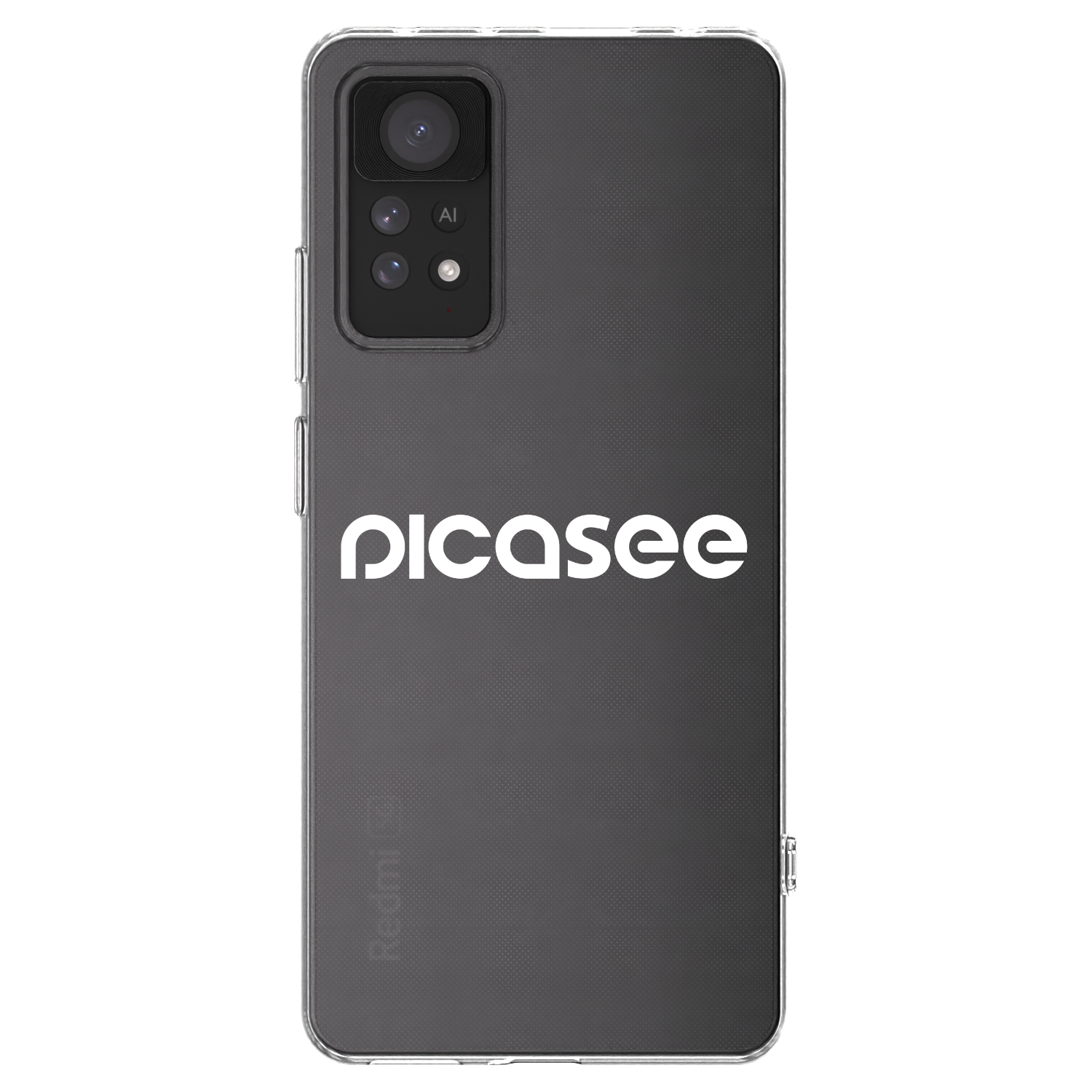 Picasee silikonski prozorni ovitek za Xiaomi Redmi Note 11 Pro 5G - Picasee - new logo - white