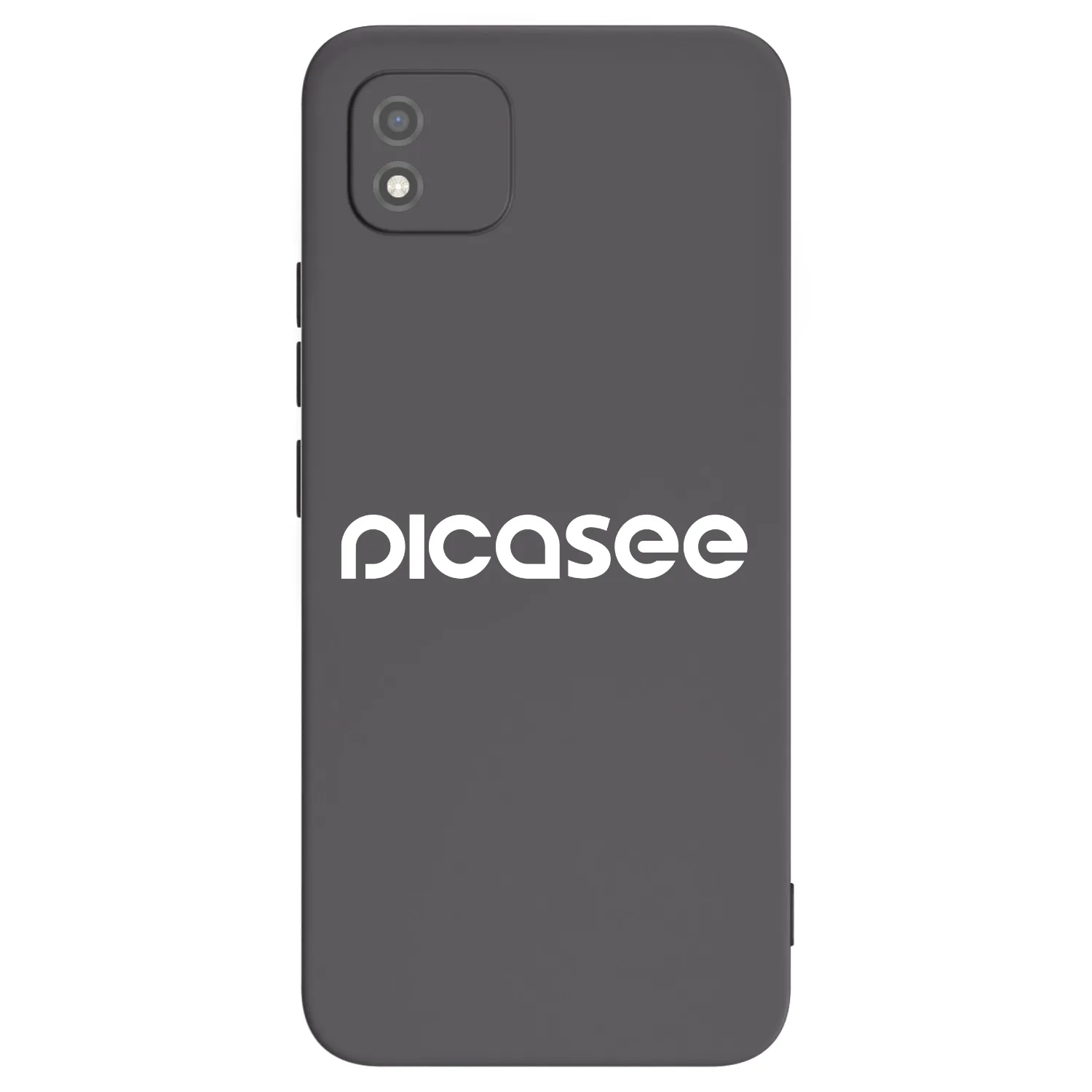 Picasee silikonski črni ovitek za Realme C11 (2021) - Picasee - new logo - white