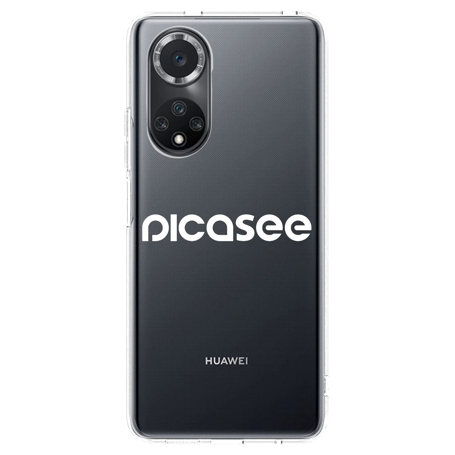 Picasee silikonski prozorni ovitek za Huawei Nova 9 SE - Picasee - new logo - white