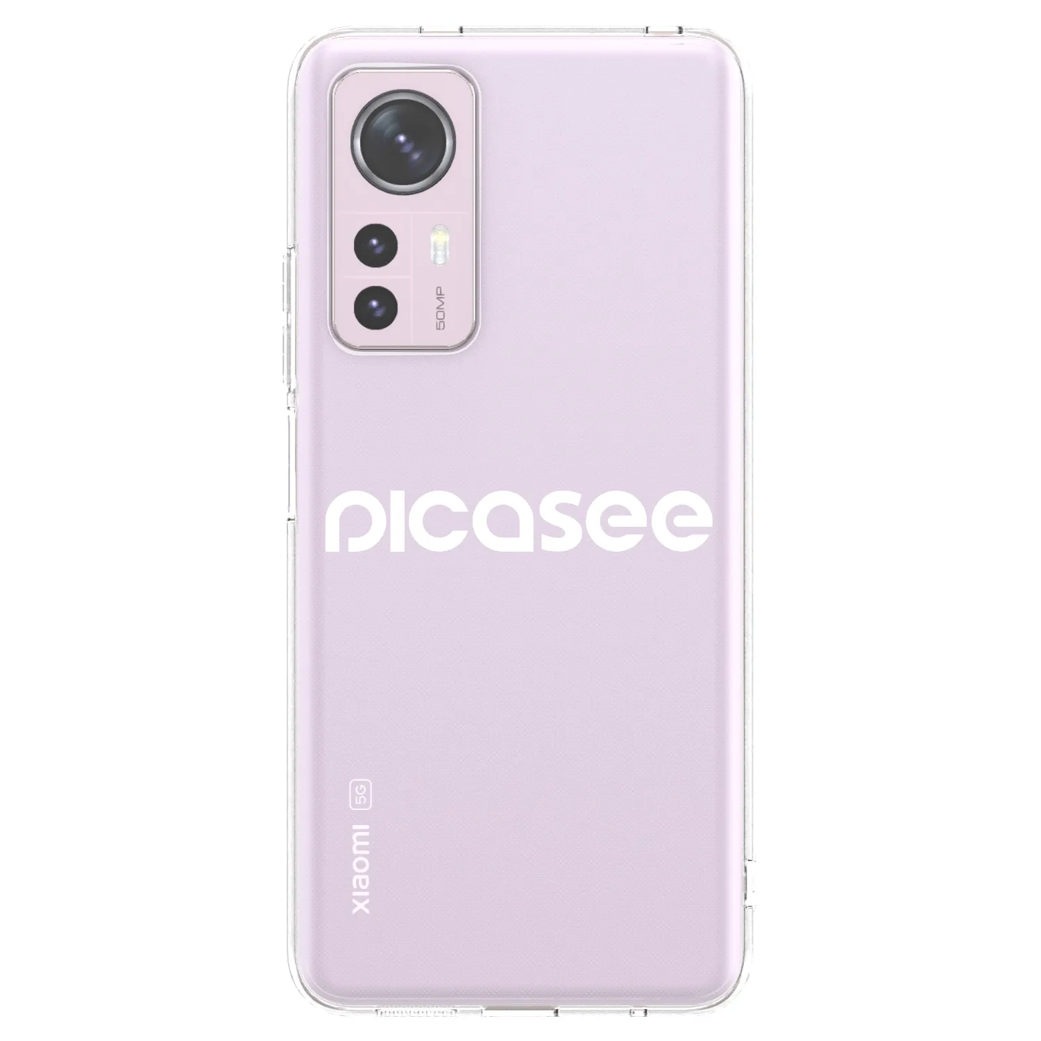 Picasee silikonski prozorni ovitek za Xiaomi 12 - Picasee - new logo - white