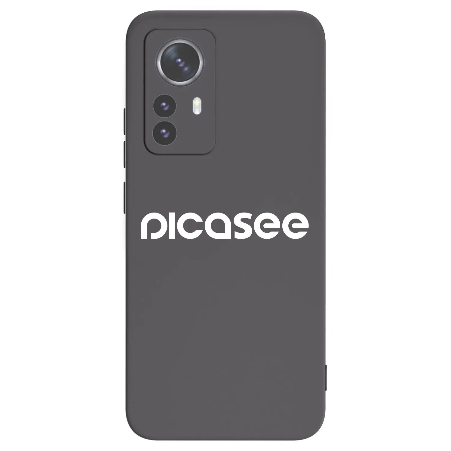 Picasee silikonski črni ovitek za Xiaomi 12 Pro - Picasee - new logo - white