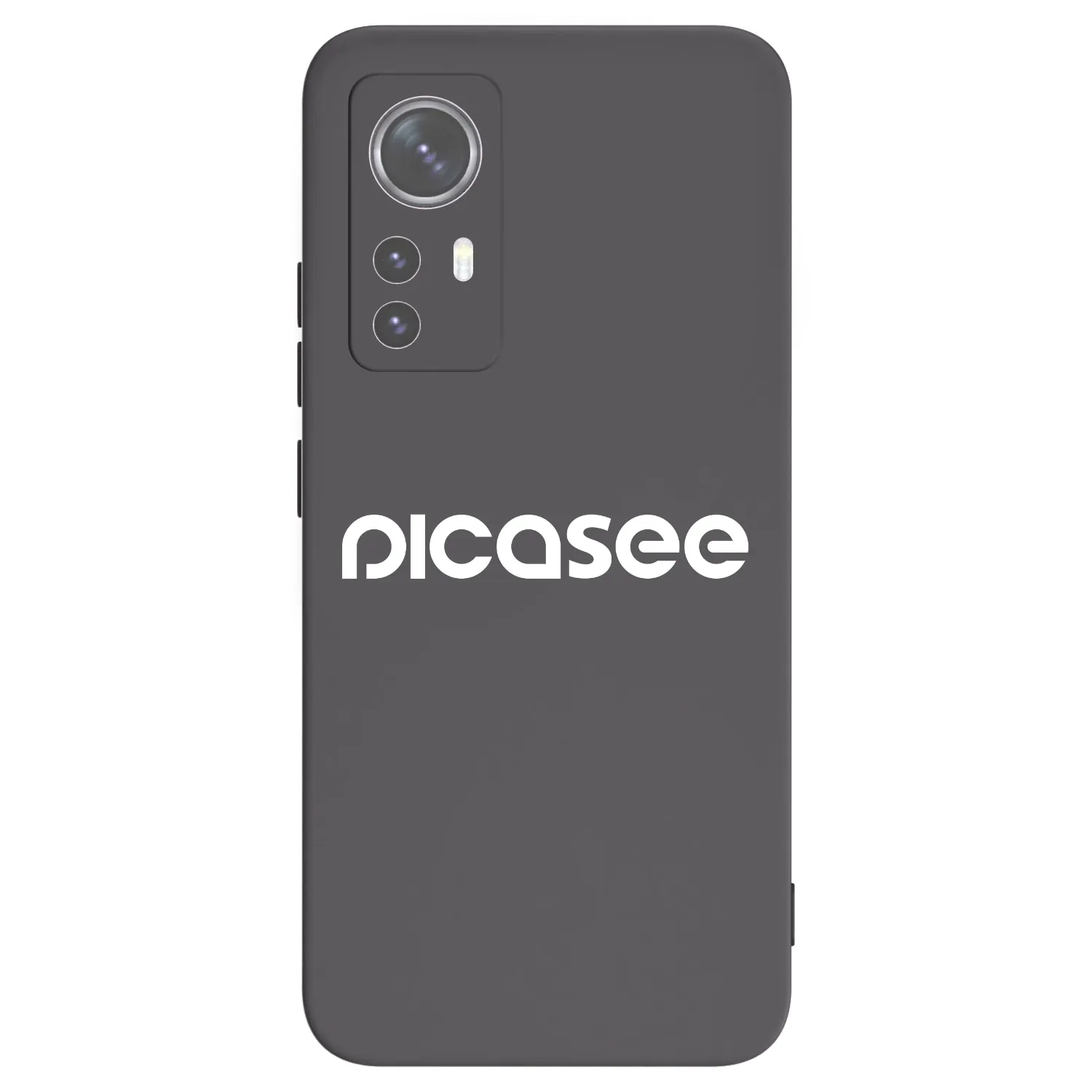 Picasee silikonski črni ovitek za Xiaomi 12X - Picasee - new logo - white