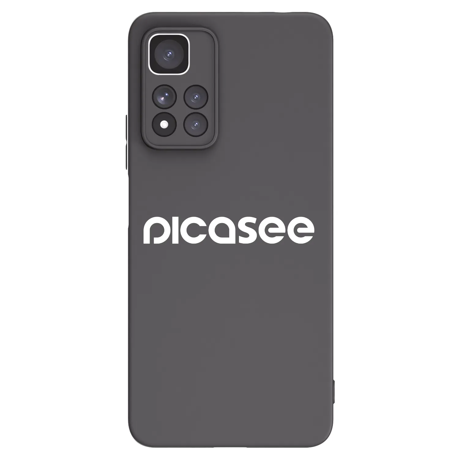 Picasee silikonski črni ovitek za Xiaomi Redmi Note 11 Pro+ 5G - Picasee - new logo - white