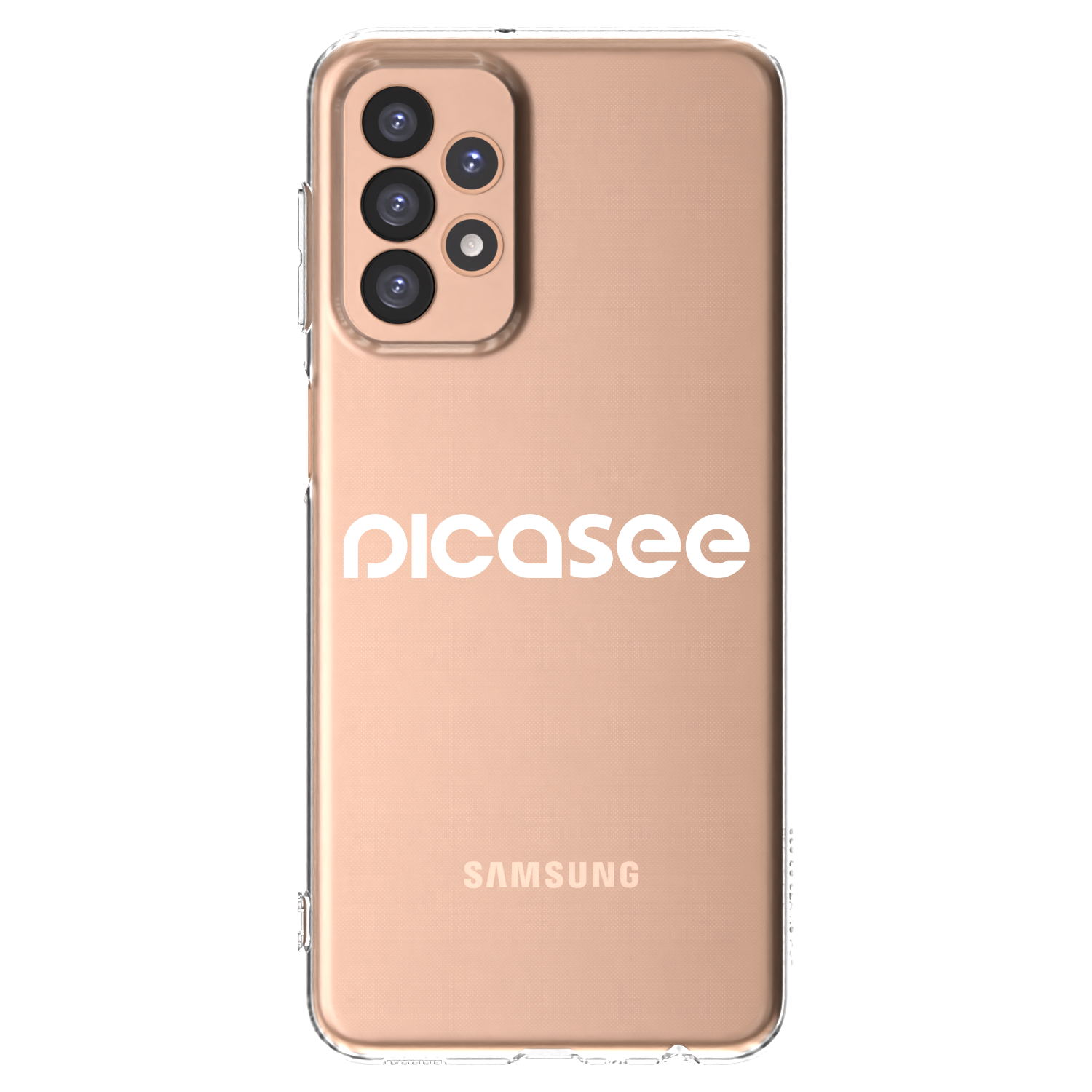 Picasee silikonski prozorni ovitek za Samsung Galaxy A23 A236B 5G - Picasee - new logo - white