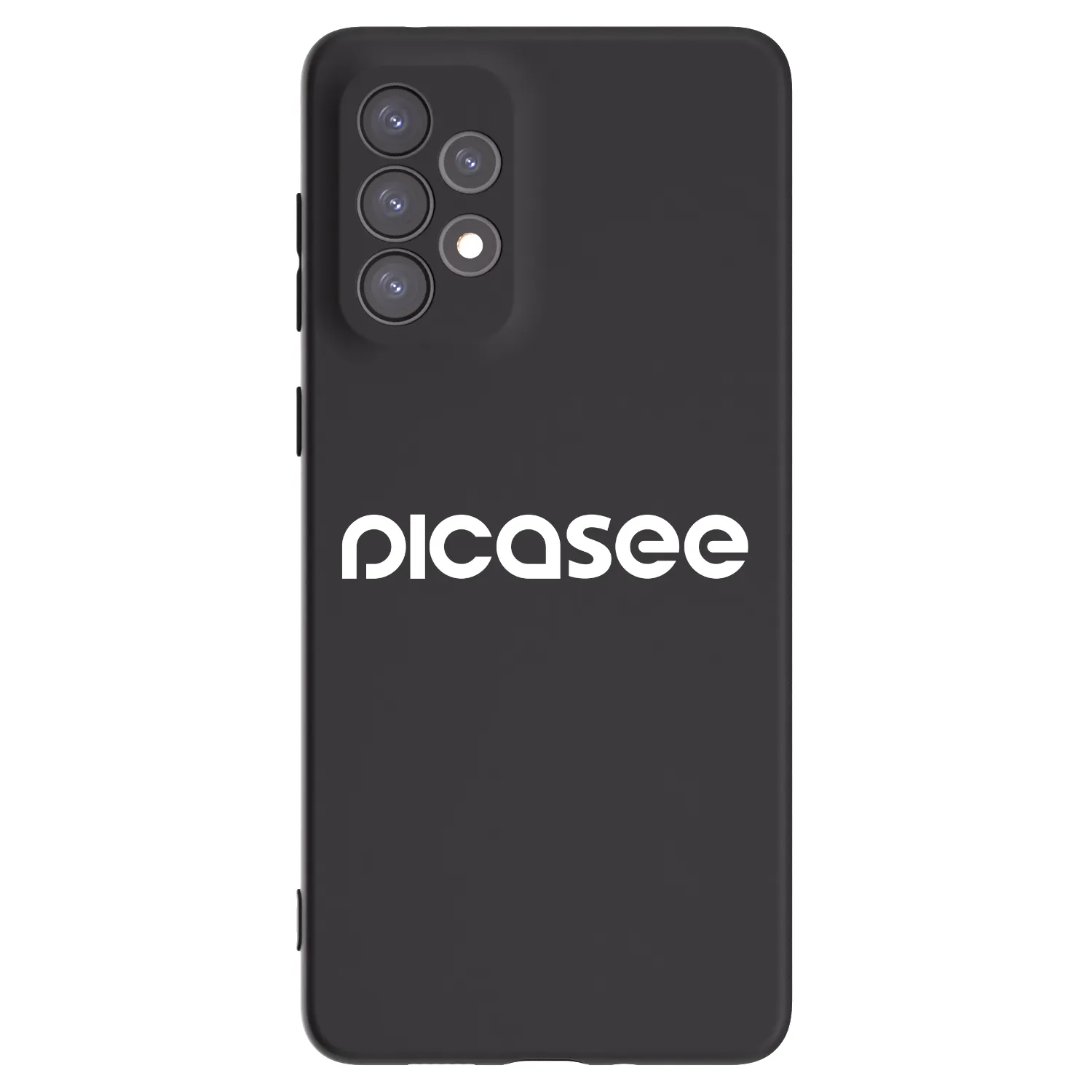 Picasee silikonski črni ovitek za Samsung Galaxy A73 5G - Picasee - new logo - white