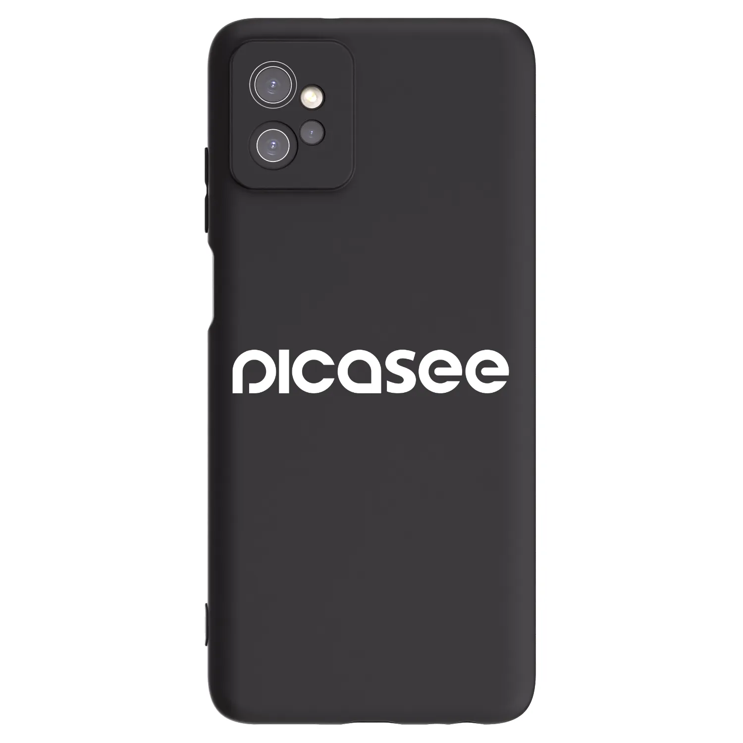 Picasee silikonski črni ovitek za Motorola Moto G32 - Picasee - new logo - white