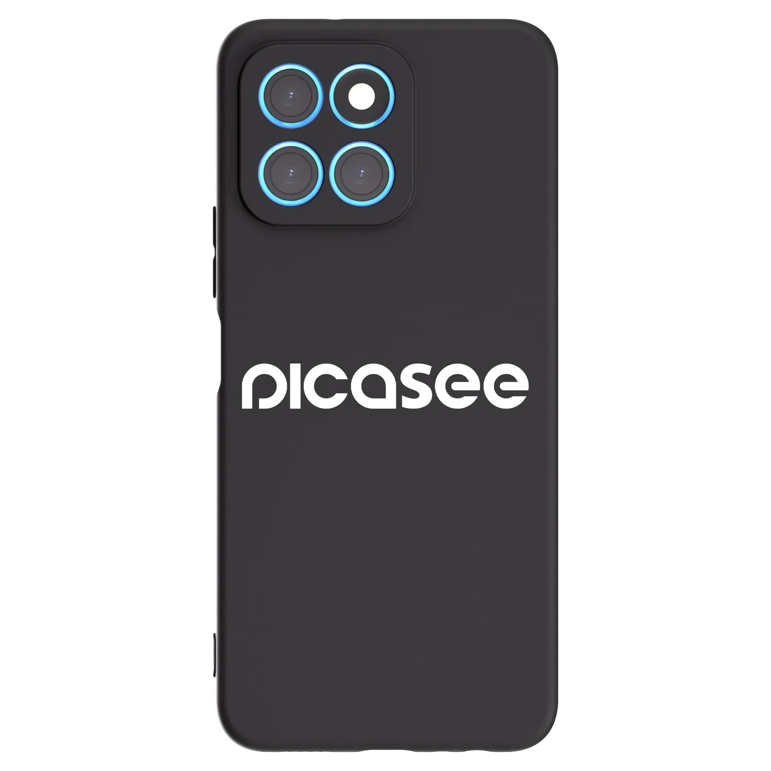 Picasee silikonski črni ovitek za Honor X8 5G - Picasee - new logo - white