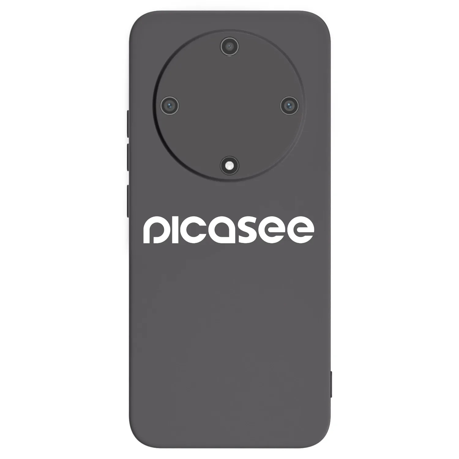 Picasee silikonski črni ovitek za Honor Magic5 Lite 5G - Picasee - new logo - white