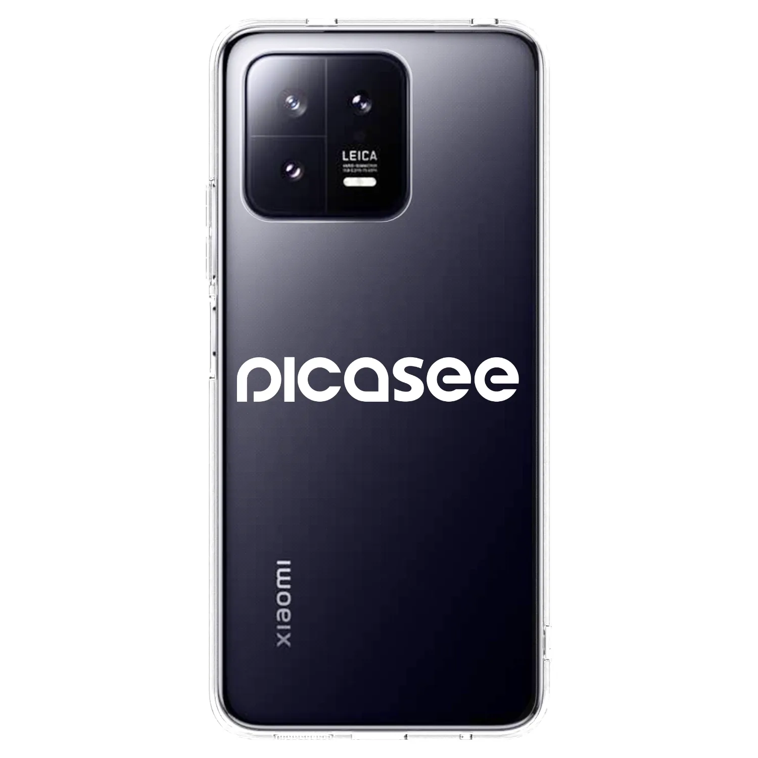Picasee silikonski prozorni ovitek za Xiaomi 13 Pro - Picasee - new logo - white