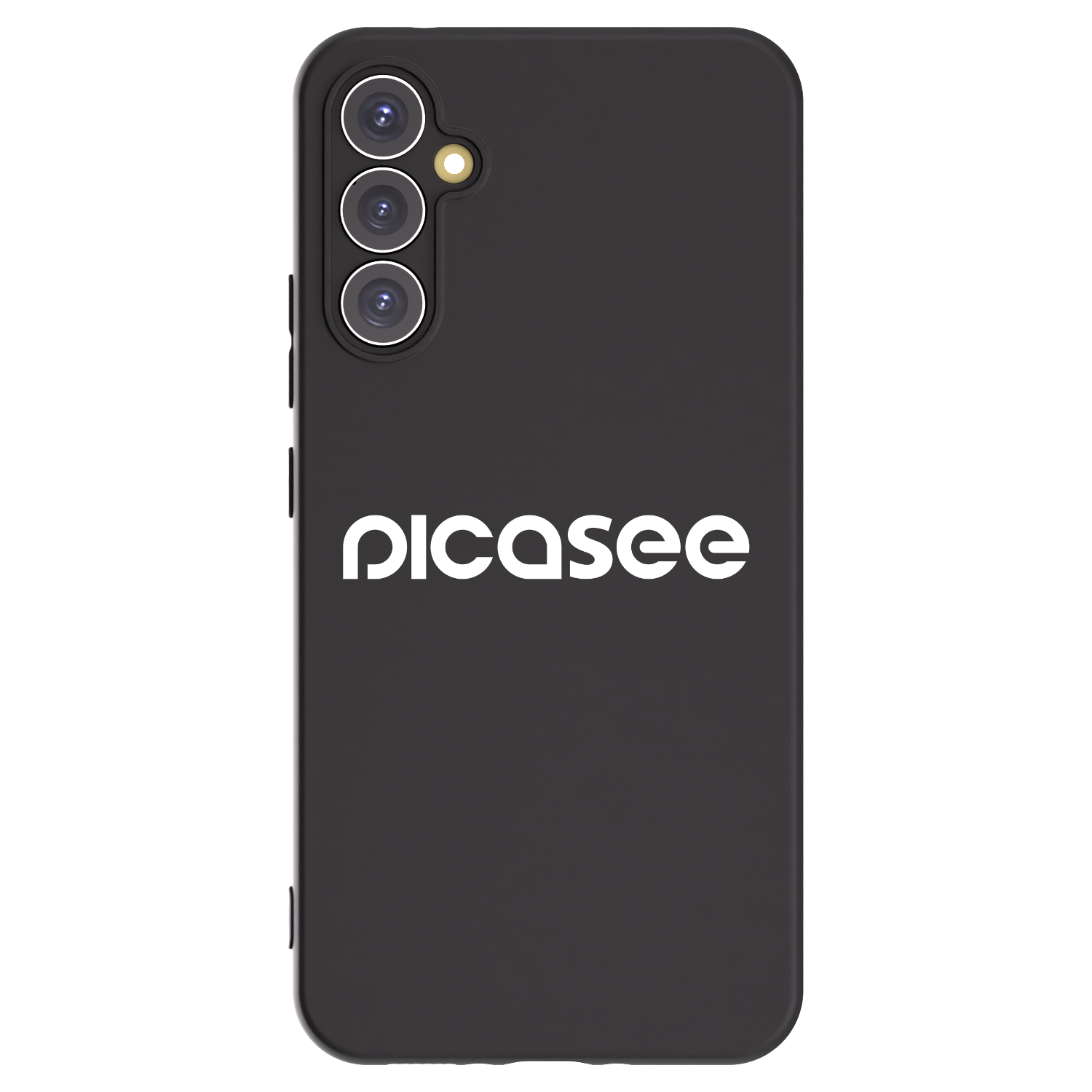 Picasee silikonski črni ovitek za Samsung Galaxy A34 5G A346B - Picasee - new logo - white