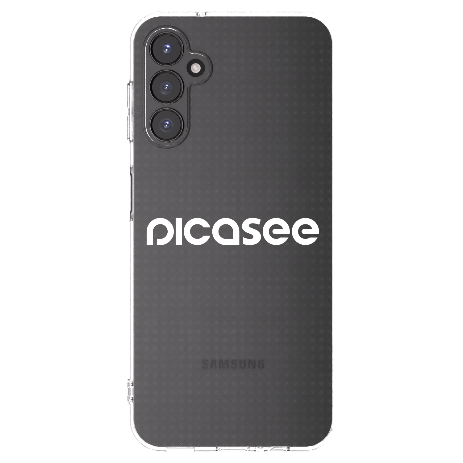Picasee silikonski prozorni ovitek za Samsung Galaxy A14 4G A145R - Picasee - new logo - white