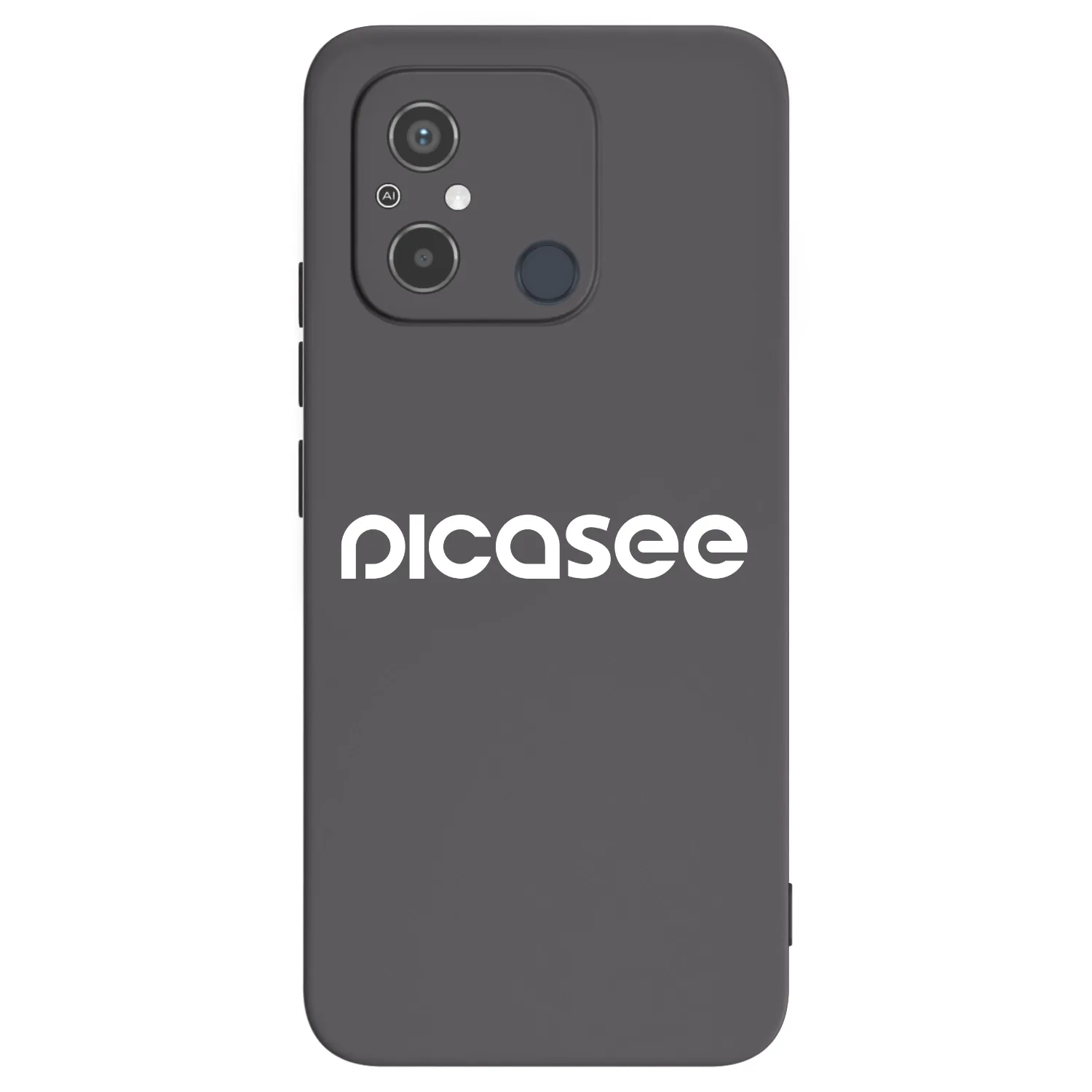 Picasee silikonski črni ovitek za Xiaomi Redmi 12C - Picasee - new logo - white