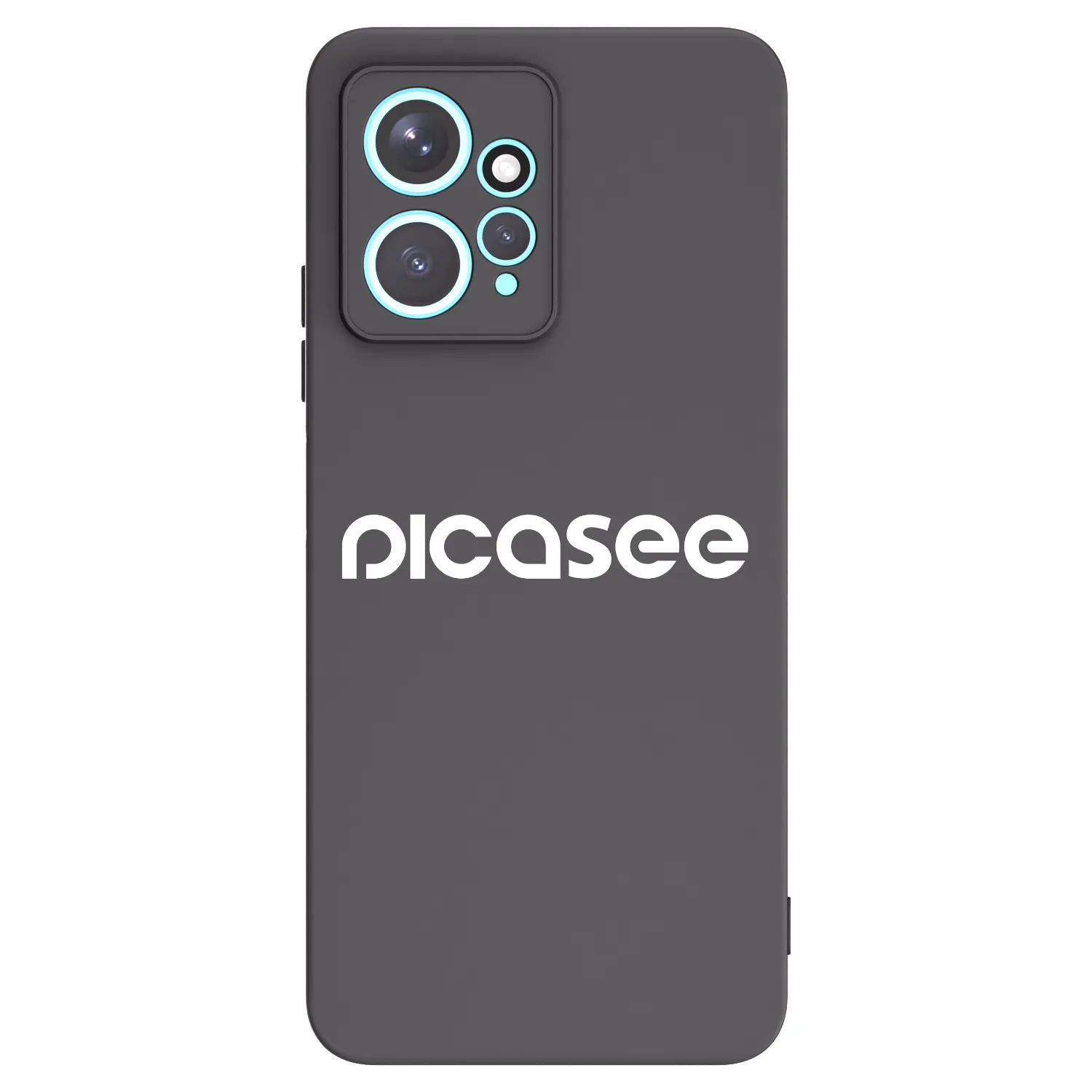 Picasee silikonski črni ovitek za Xiaomi Redmi Note 12 4G - Picasee - new logo - white