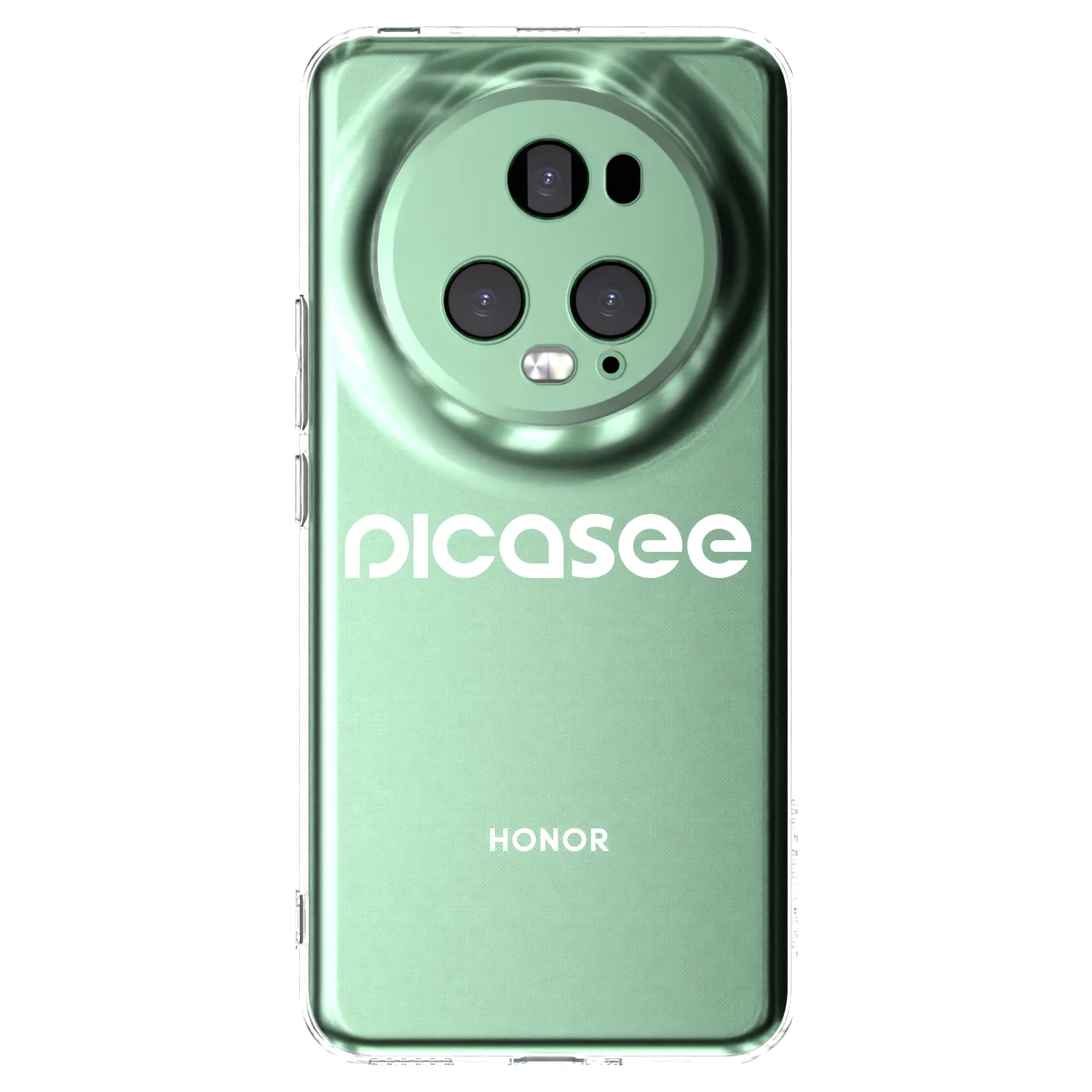 Picasee silikonski prozorni ovitek za Honor Magic5 Pro - Picasee - new logo - white
