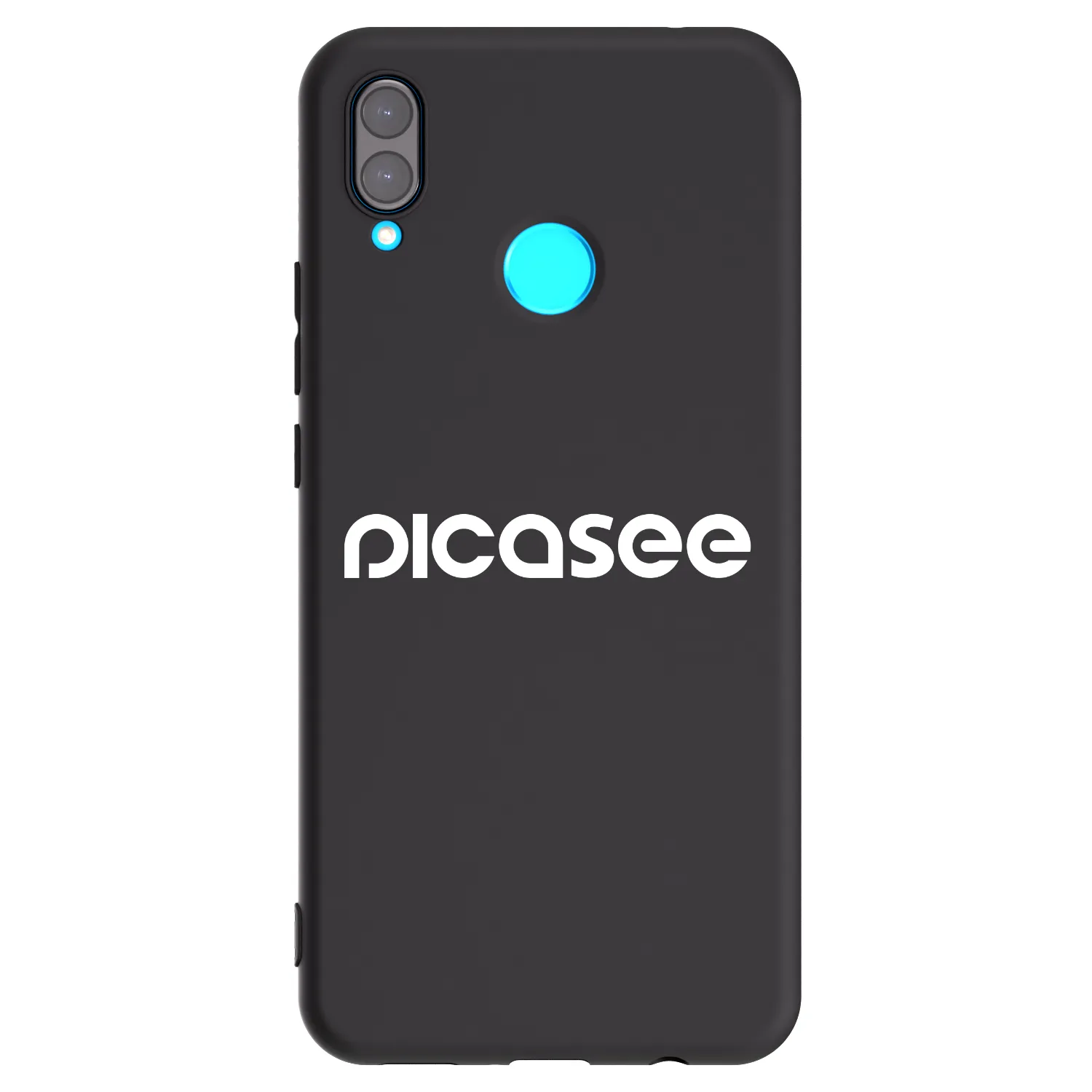 Picasee silikonski črni ovitek za Huawei Nova 3i - Picasee - new logo - white