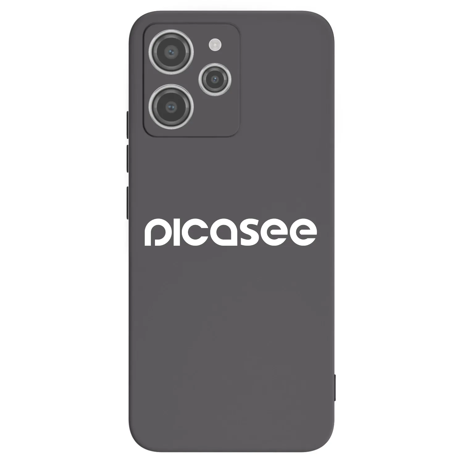 Picasee silikonski črni ovitek za Xiaomi Redmi 12 4G - Picasee - new logo - white