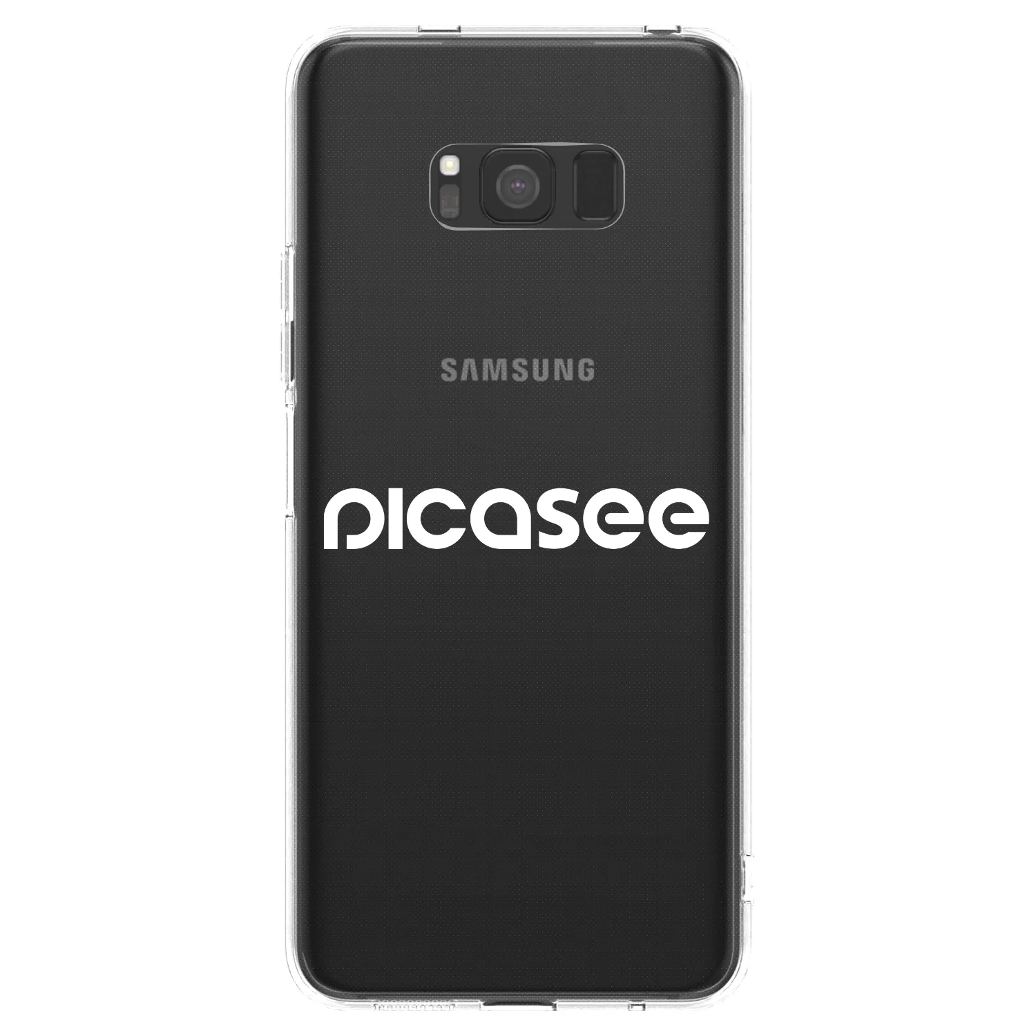 Picasee silikonski prozorni ovitek za Samsung Galaxy S8 G950F - Picasee - new logo - white
