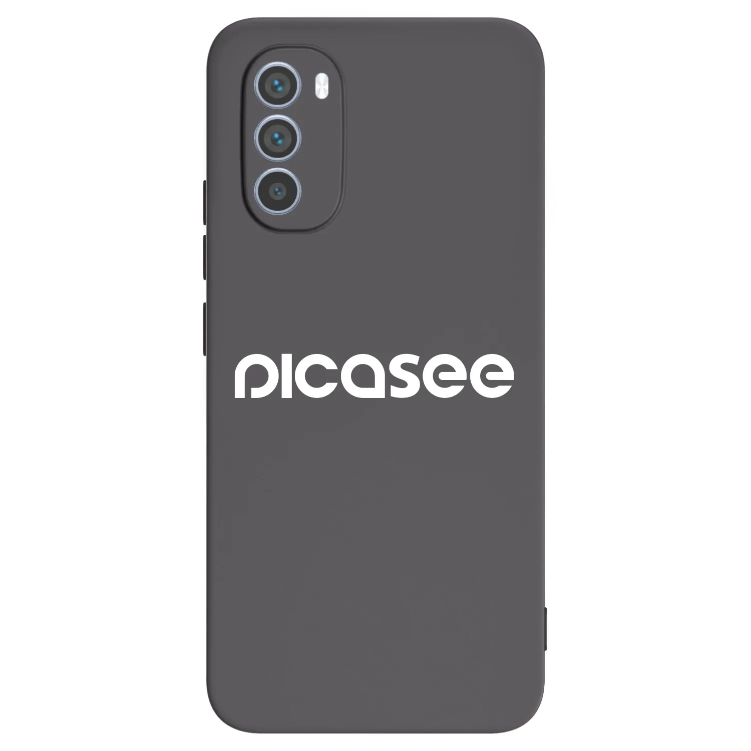 Picasee silikonski črni ovitek za Motorola Moto G62 - Picasee - new logo - white