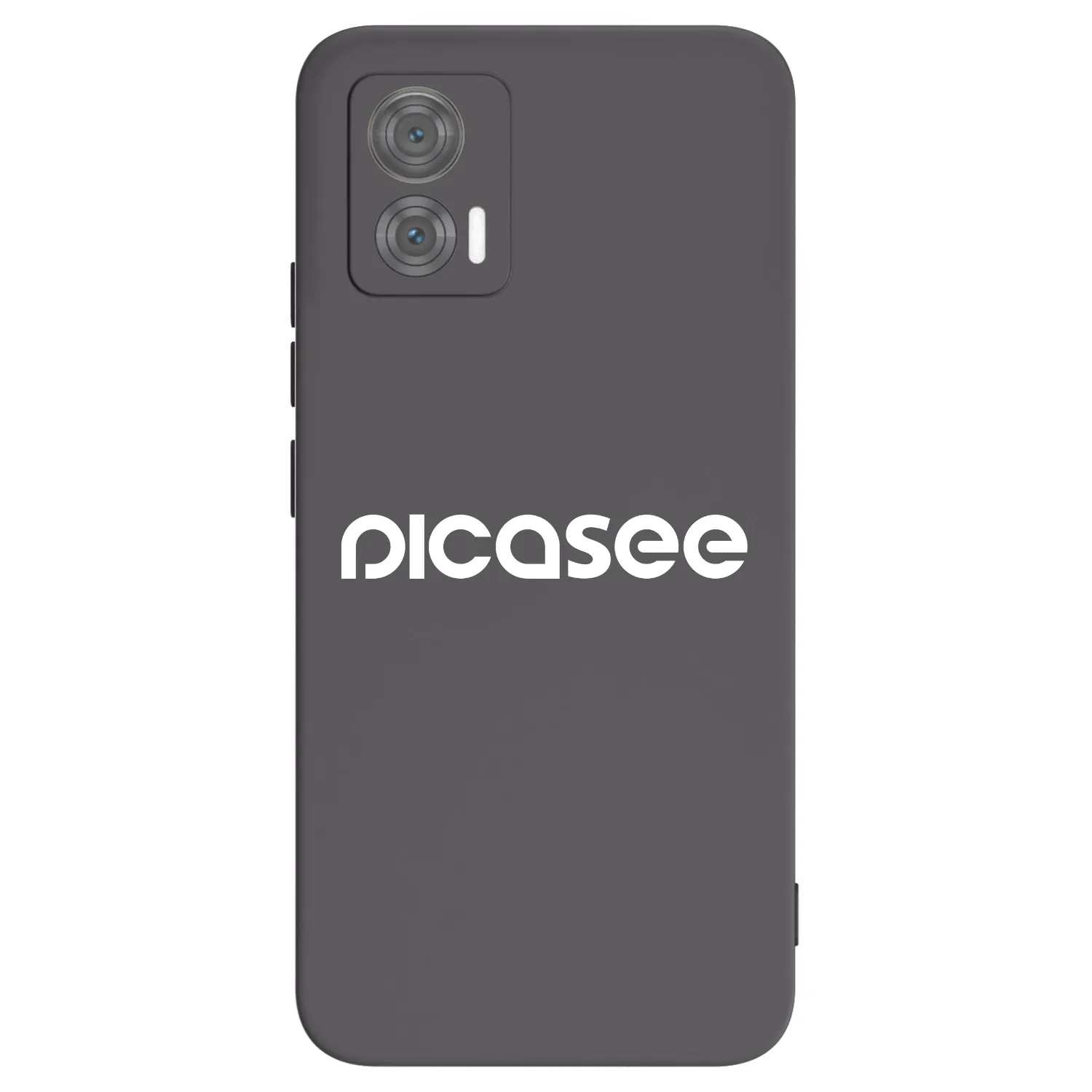 Picasee silikonski črni ovitek za Motorola Edge 30 Neo - Picasee - new logo - white