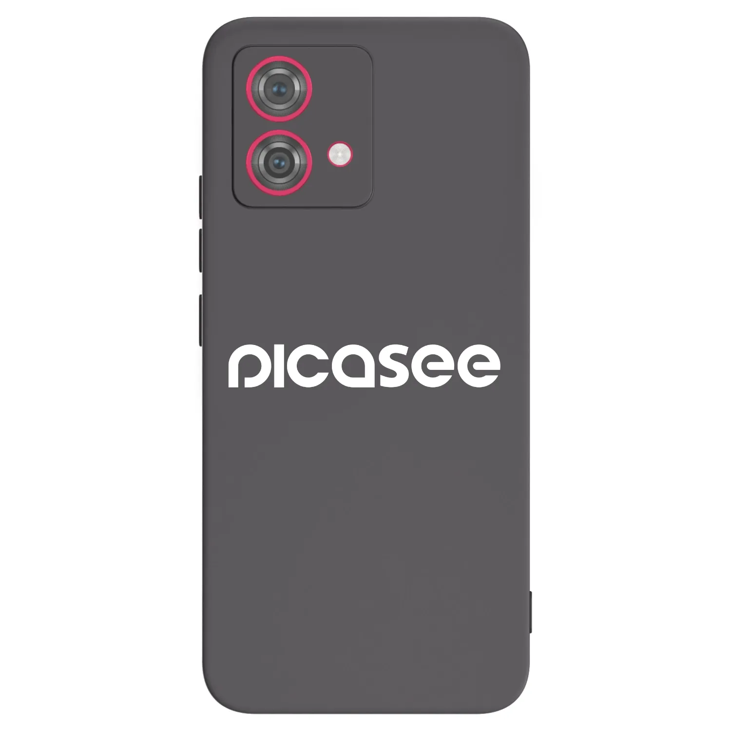 Picasee silikonski črni ovitek za Motorola Moto G84 5G - Picasee - new logo - white