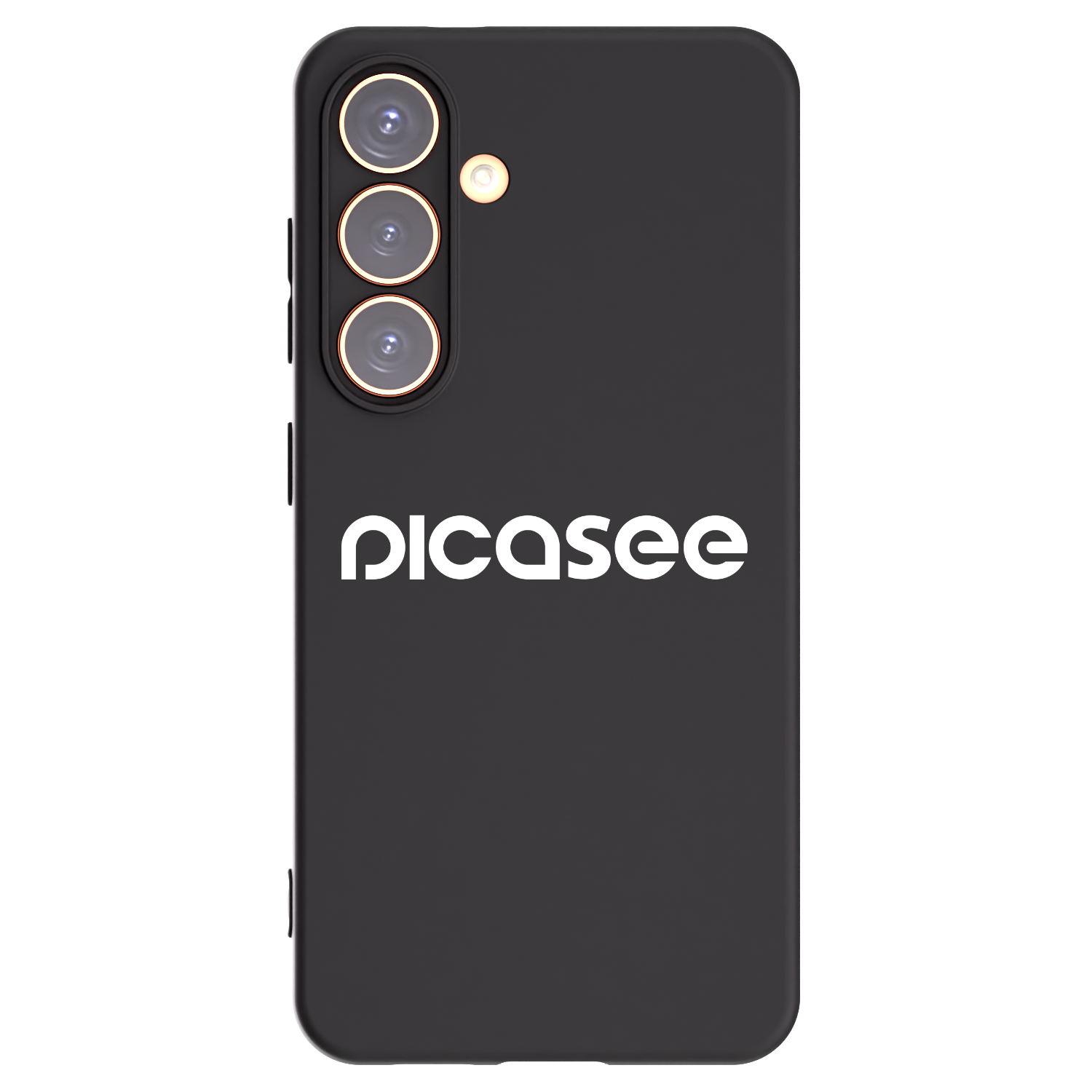 Picasee silikonski črni ovitek za Samsung Galaxy S24 S921B 5G - Picasee - new logo - white