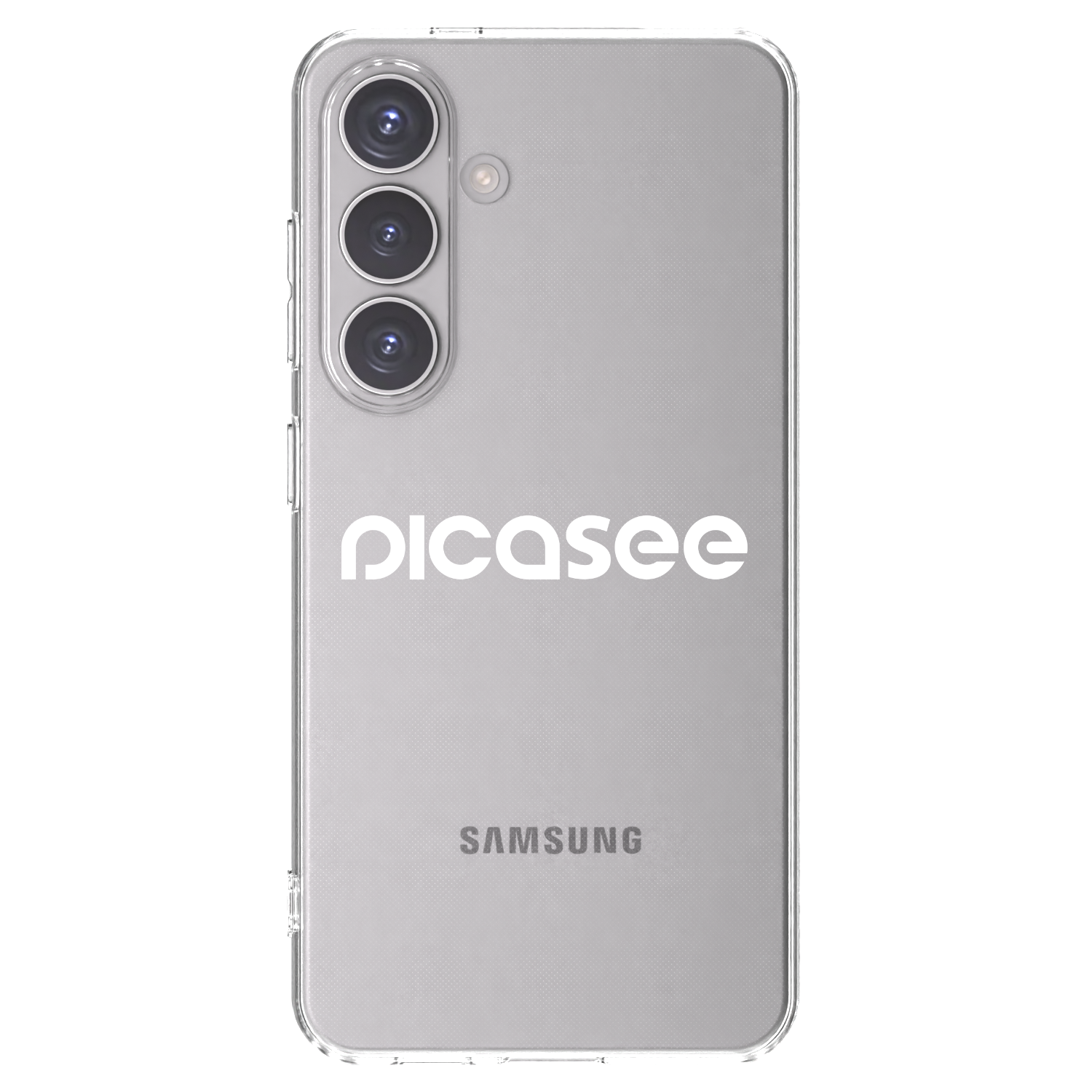Picasee silikonski prozorni ovitek za Samsung Galaxy S24 S921B 5G - Picasee - new logo - white
