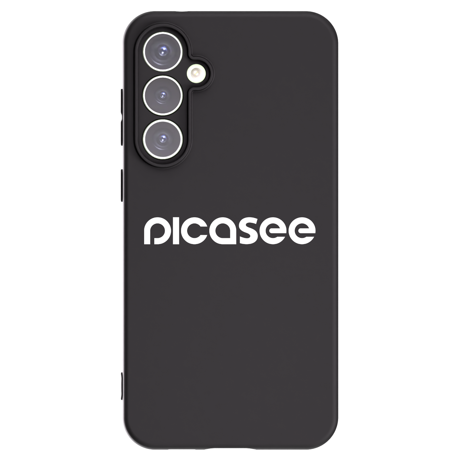 Picasee silikonski črni ovitek za Samsung Galaxy S23 FE S711B - Picasee - new logo - white