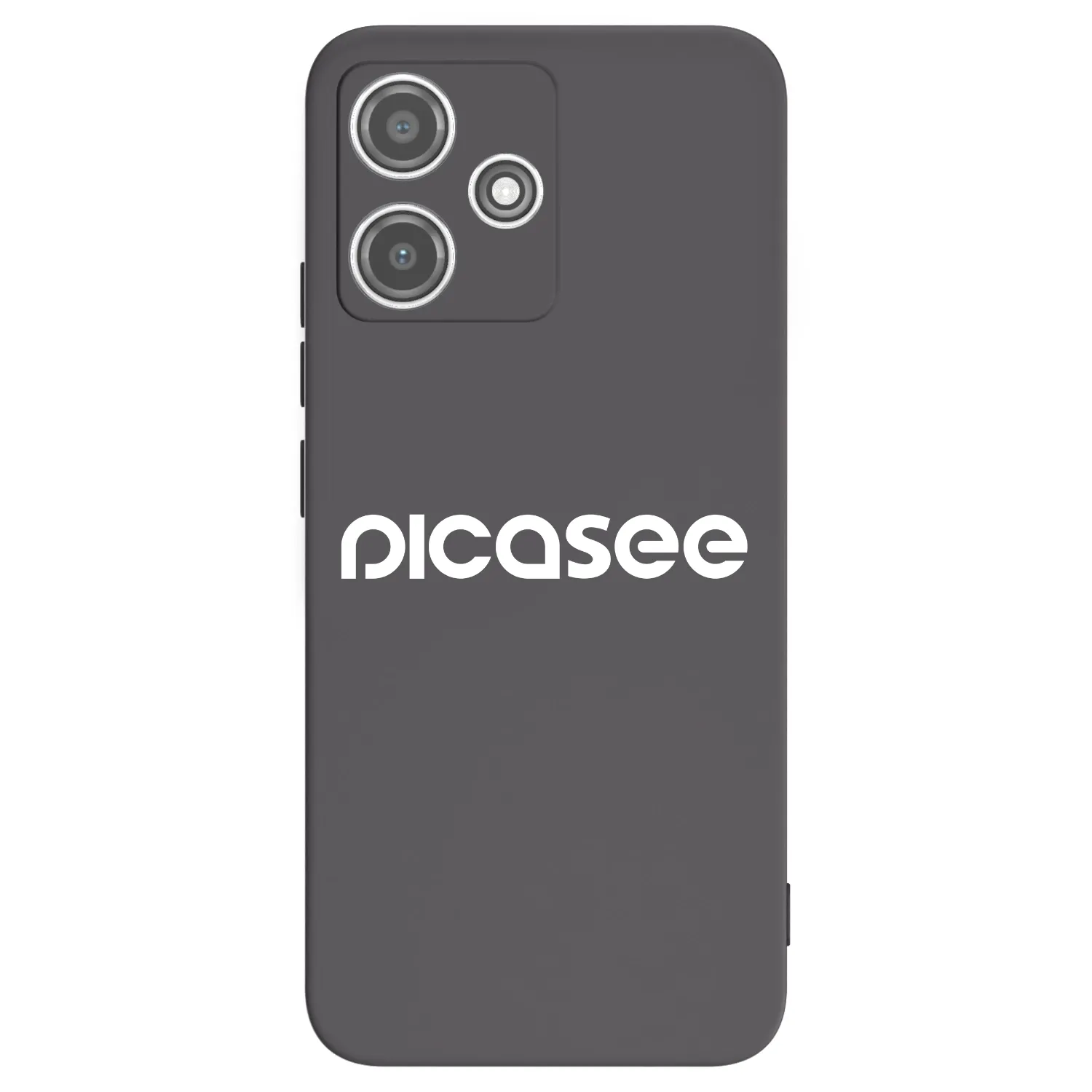 Picasee silikonski črni ovitek za Xiaomi Redmi 12 5G - Picasee - new logo - white
