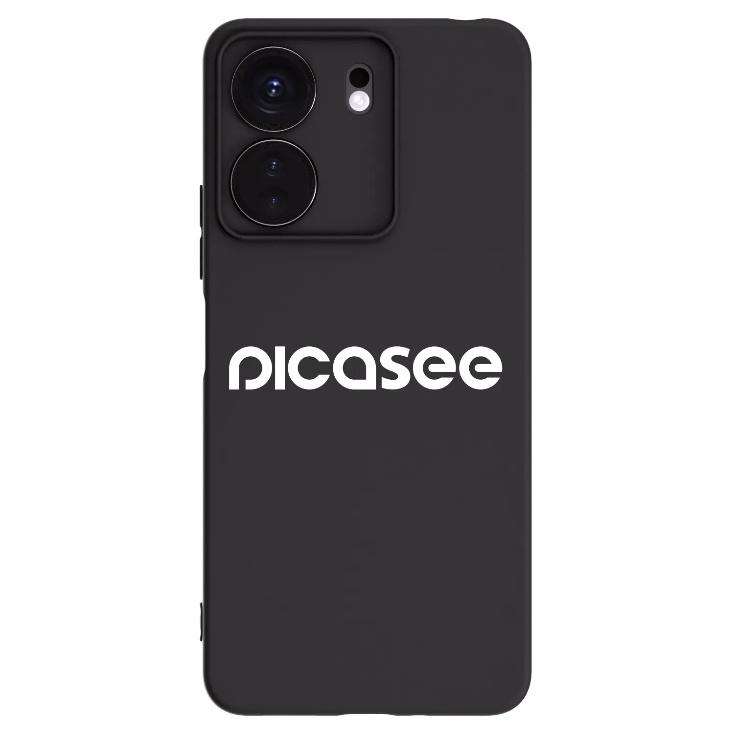 Picasee silikonski črni ovitek za Xiaomi Redmi 13C 4G - Picasee - new logo - white