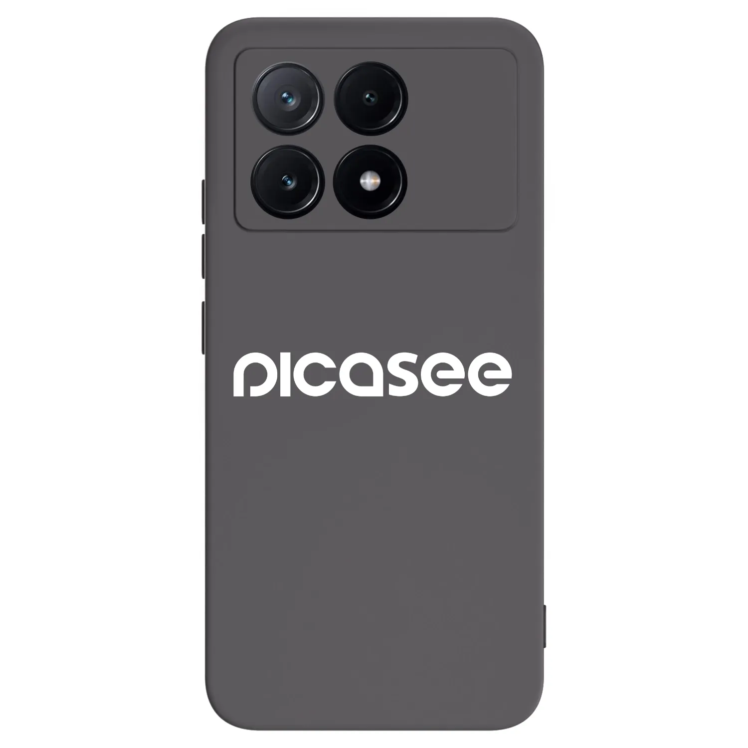 Picasee silikonski črni ovitek za Xiaomi Poco X6 Pro - Picasee - new logo - white
