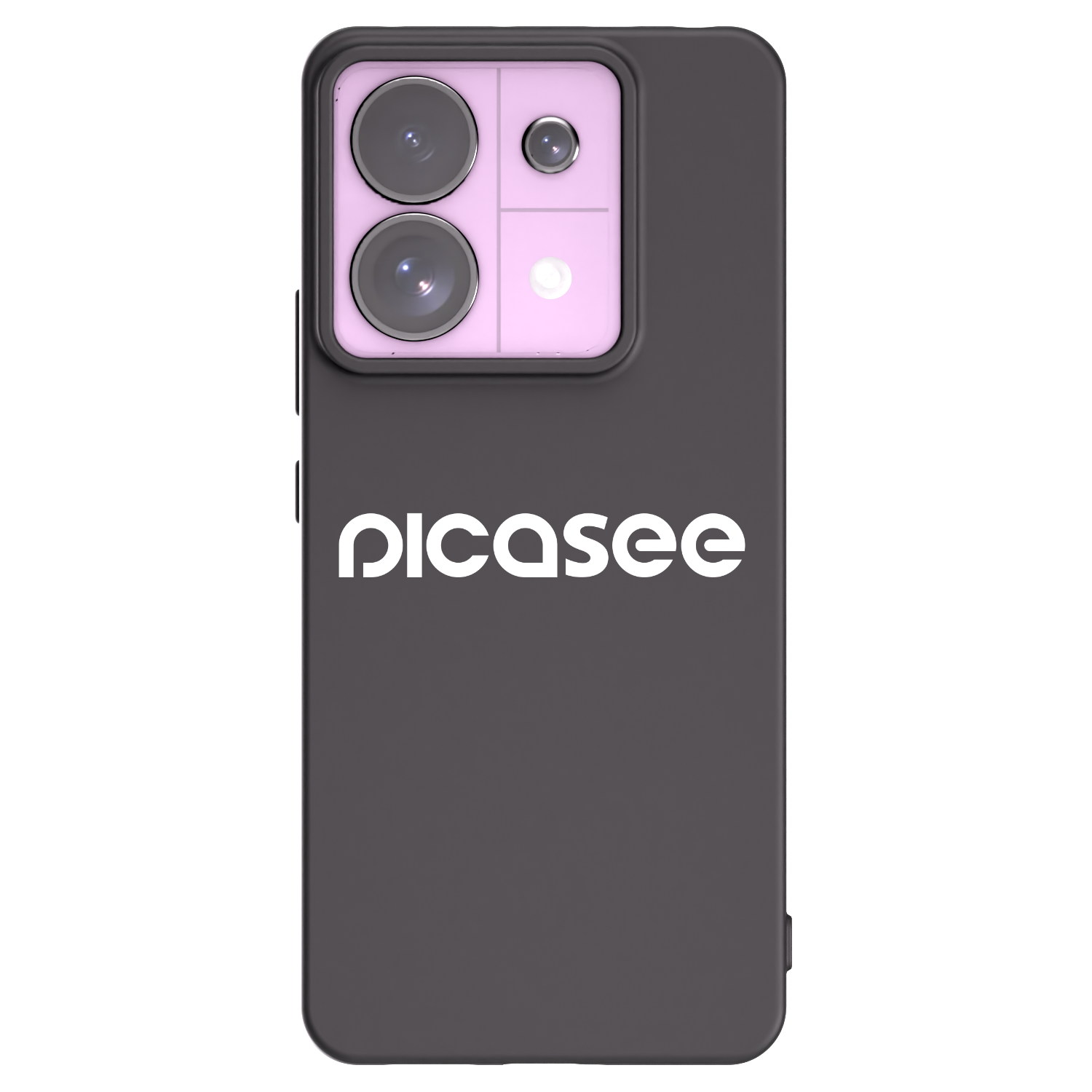 Picasee silikonski črni ovitek za Xiaomi Redmi Note 13 Pro 5G - Picasee - new logo - white