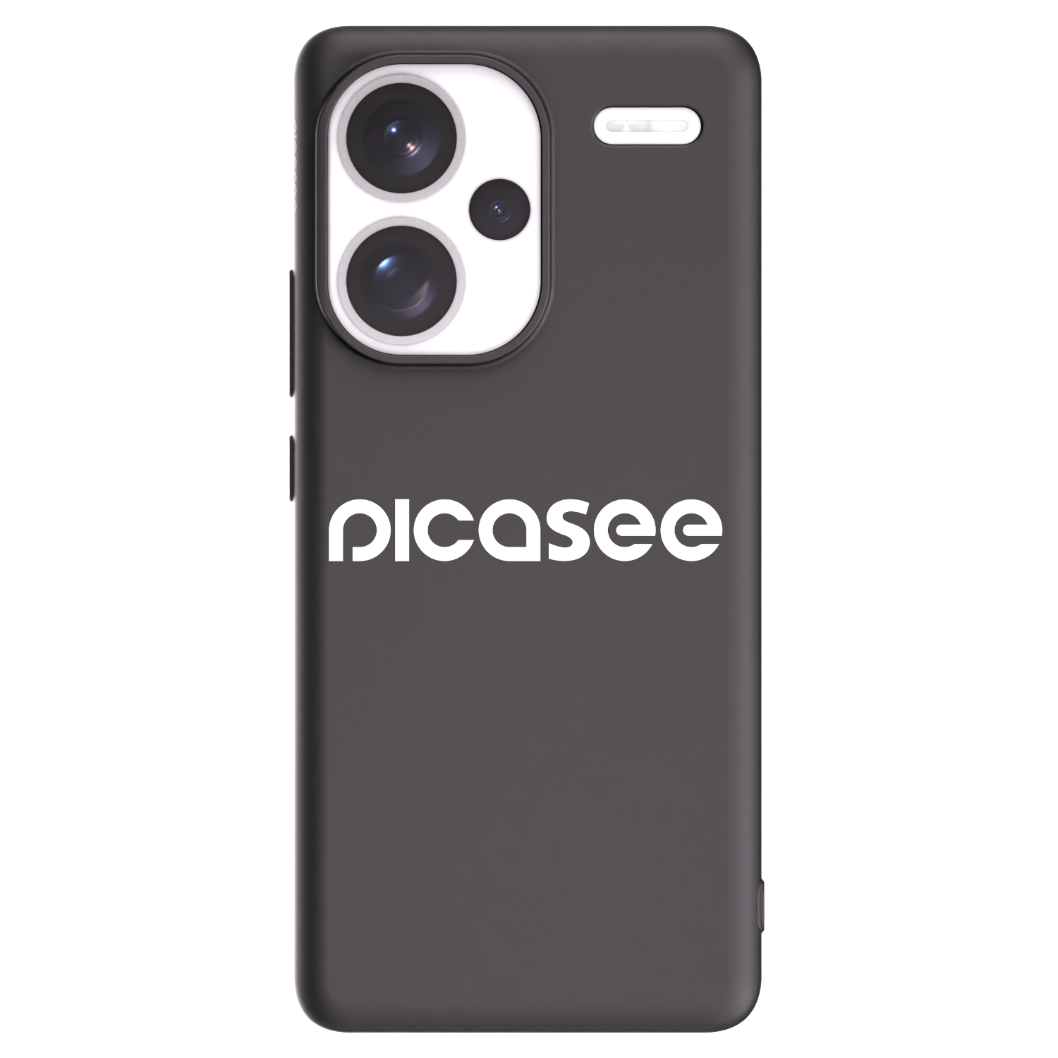 Picasee silikonski črni ovitek za Xiaomi Redmi Note 13 Pro+ 5G - Picasee - new logo - white