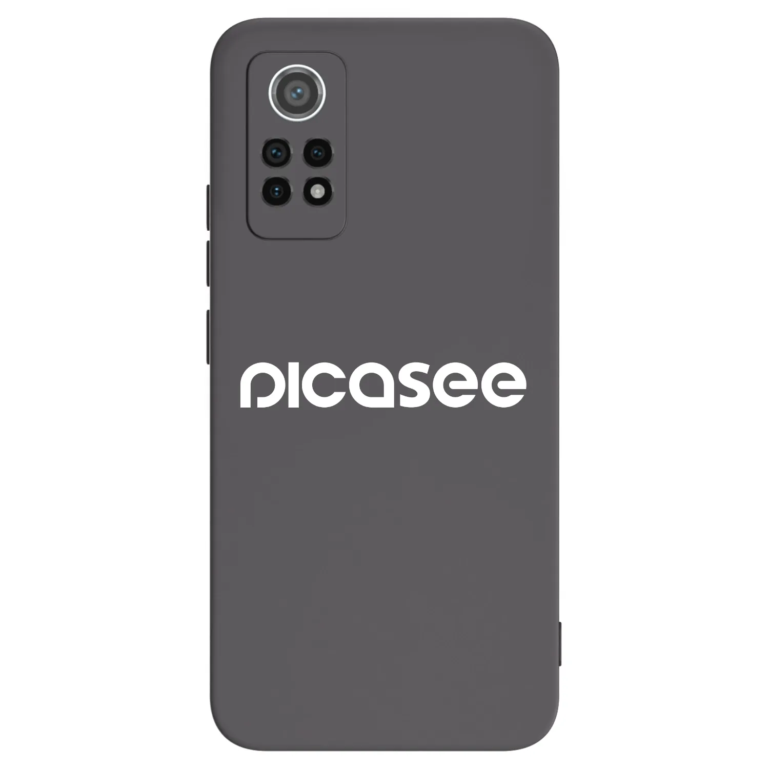 Picasee silikonski črni ovitek za Xiaomi Redmi Note 12 Pro 4G - Picasee - new logo - white