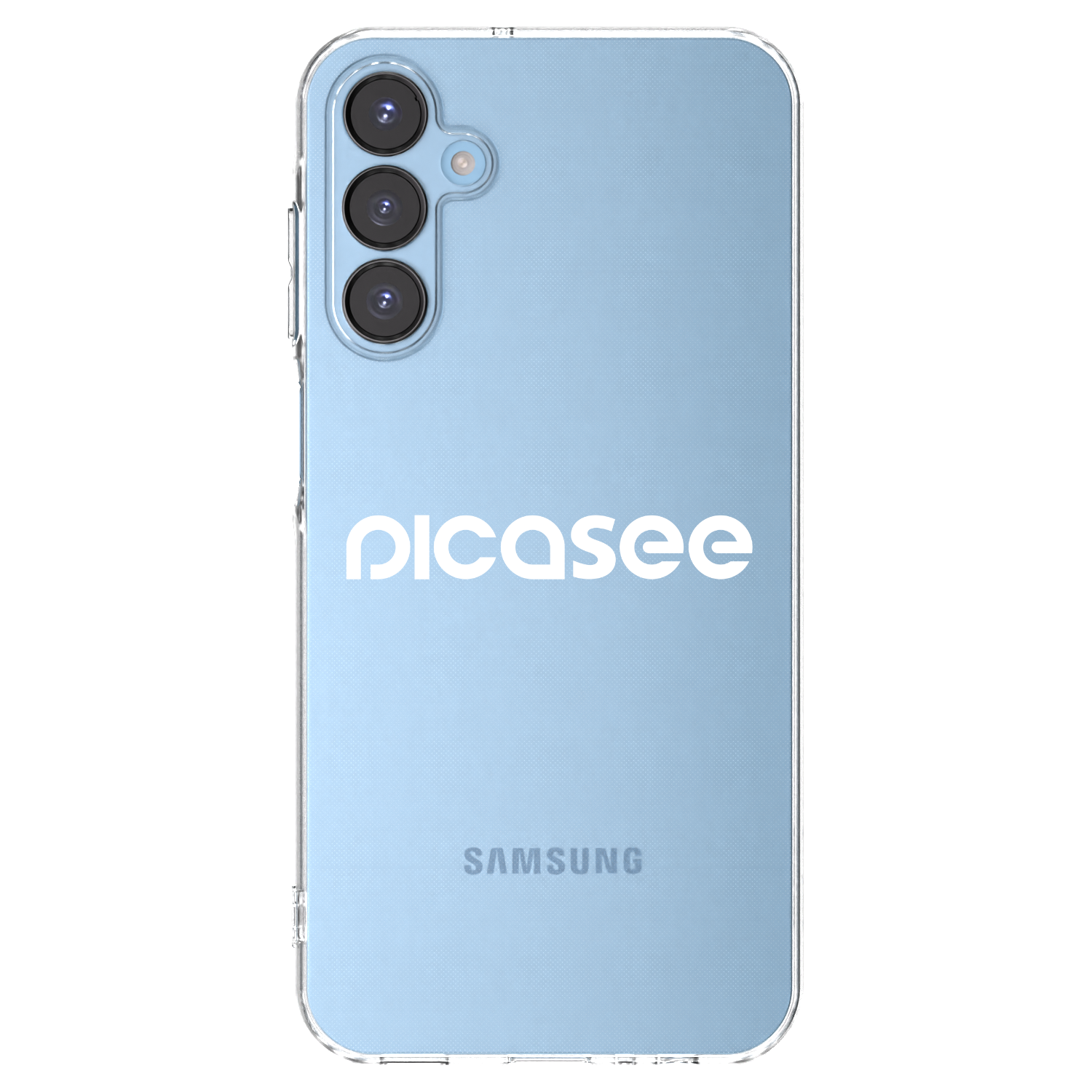 Picasee silikonski prozorni ovitek za Samsung Galaxy A15 A156B 5G - Picasee - new logo - white