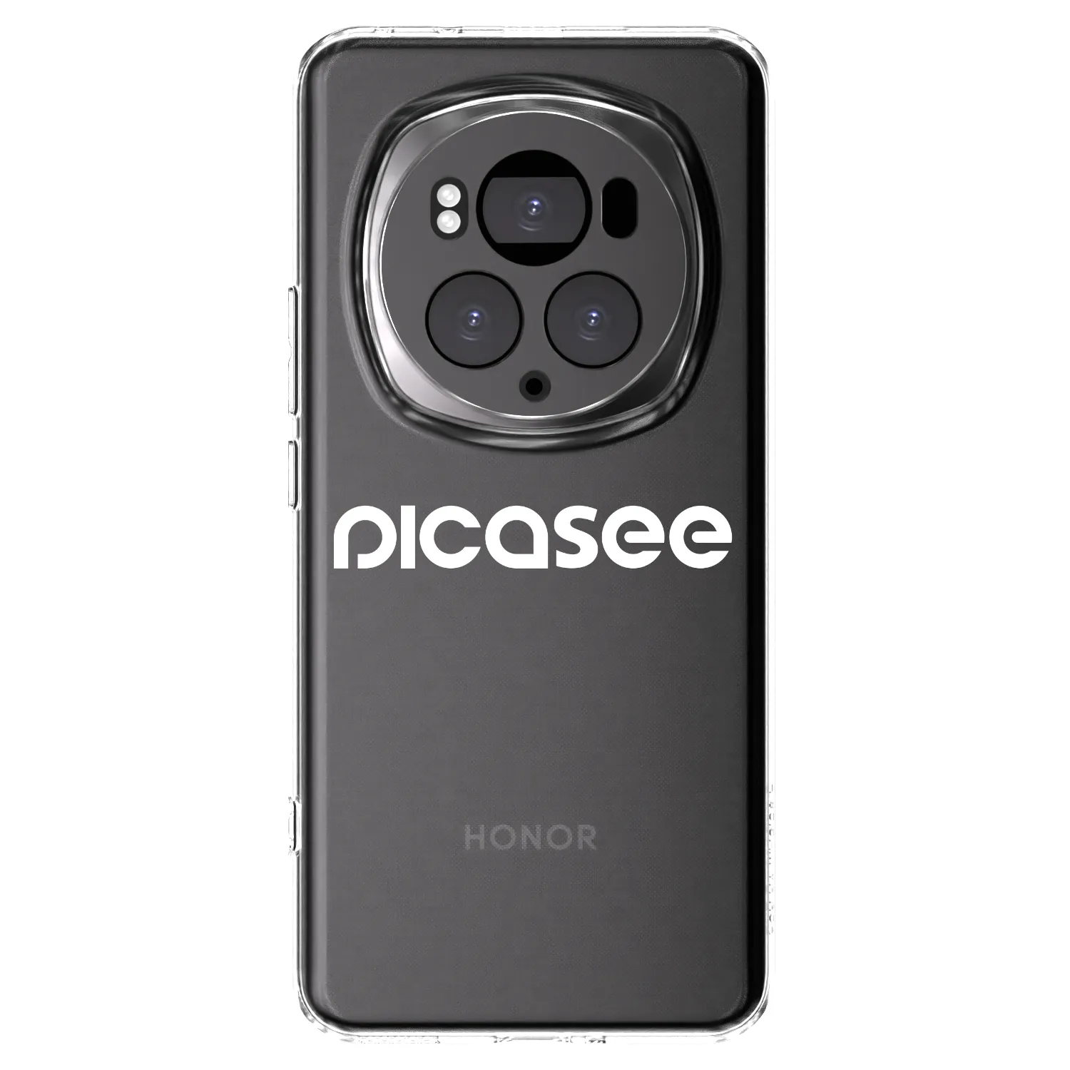 Picasee silikonski prozorni ovitek za Honor Magic6 Pro - Picasee - new logo - white