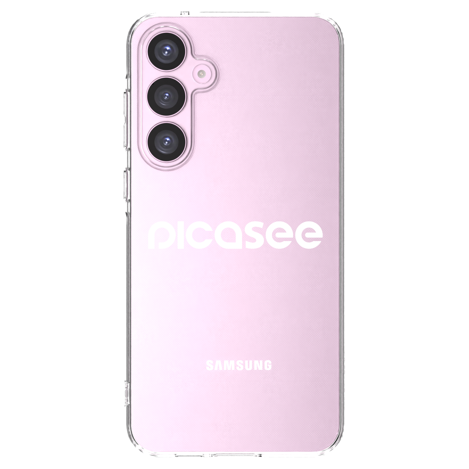 Picasee silikonski prozorni ovitek za Samsung Galaxy A55 5G A556B - Picasee - new logo - white