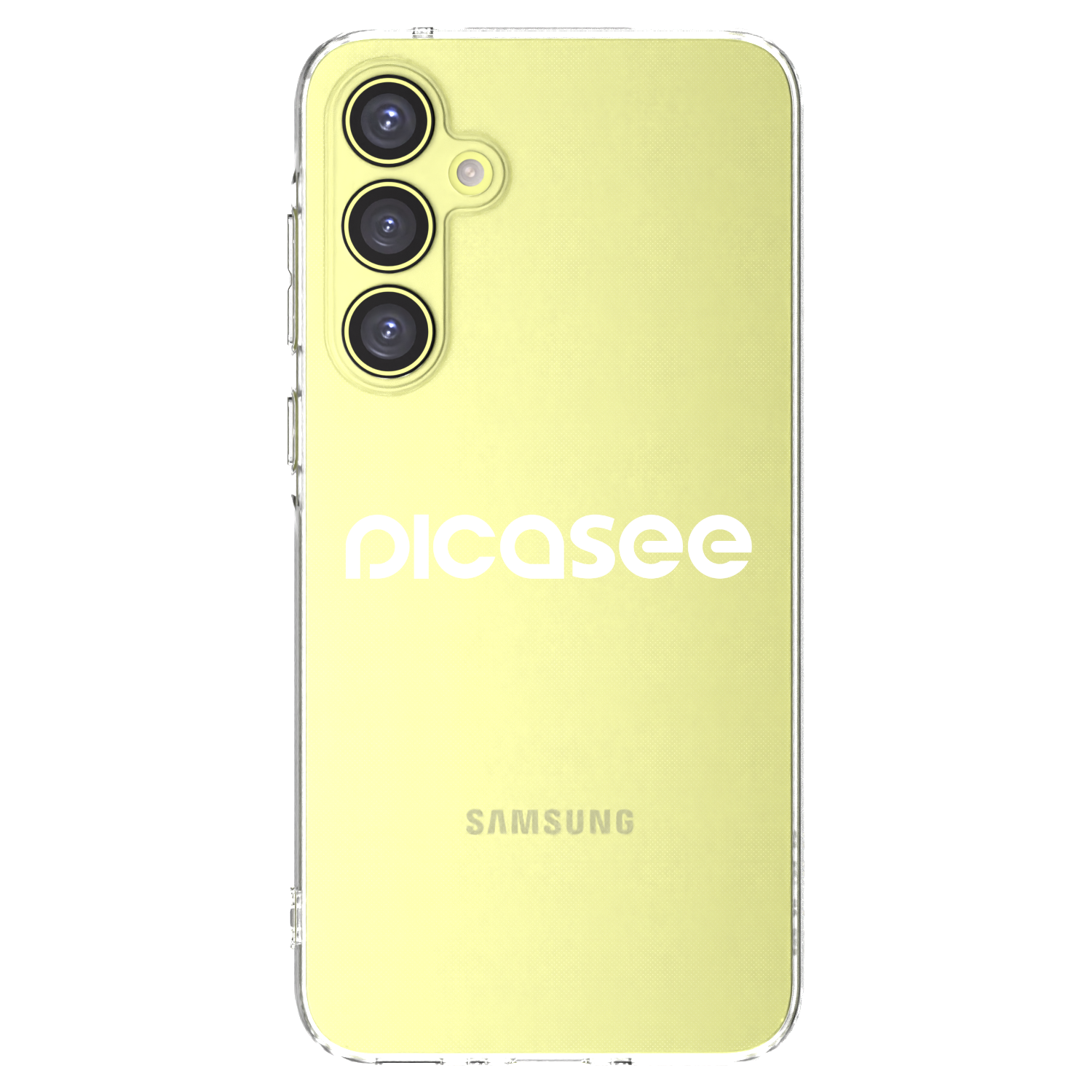 Picasee silikonski prozorni ovitek za Samsung Galaxy A35 5G A356B - Picasee - new logo - white