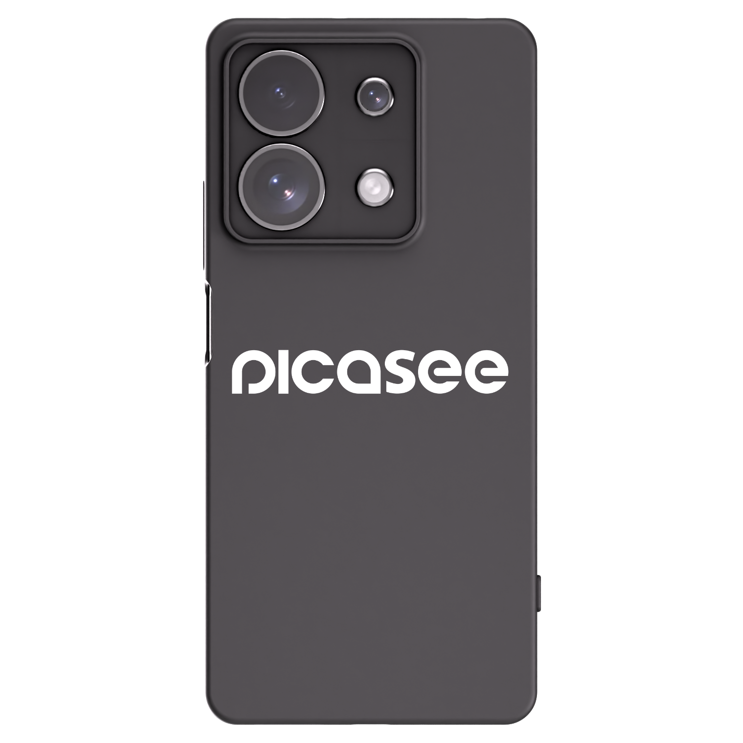 Picasee silikonski črni ovitek za Xiaomi Redmi Note 13 Pro 4G - Picasee - new logo - white