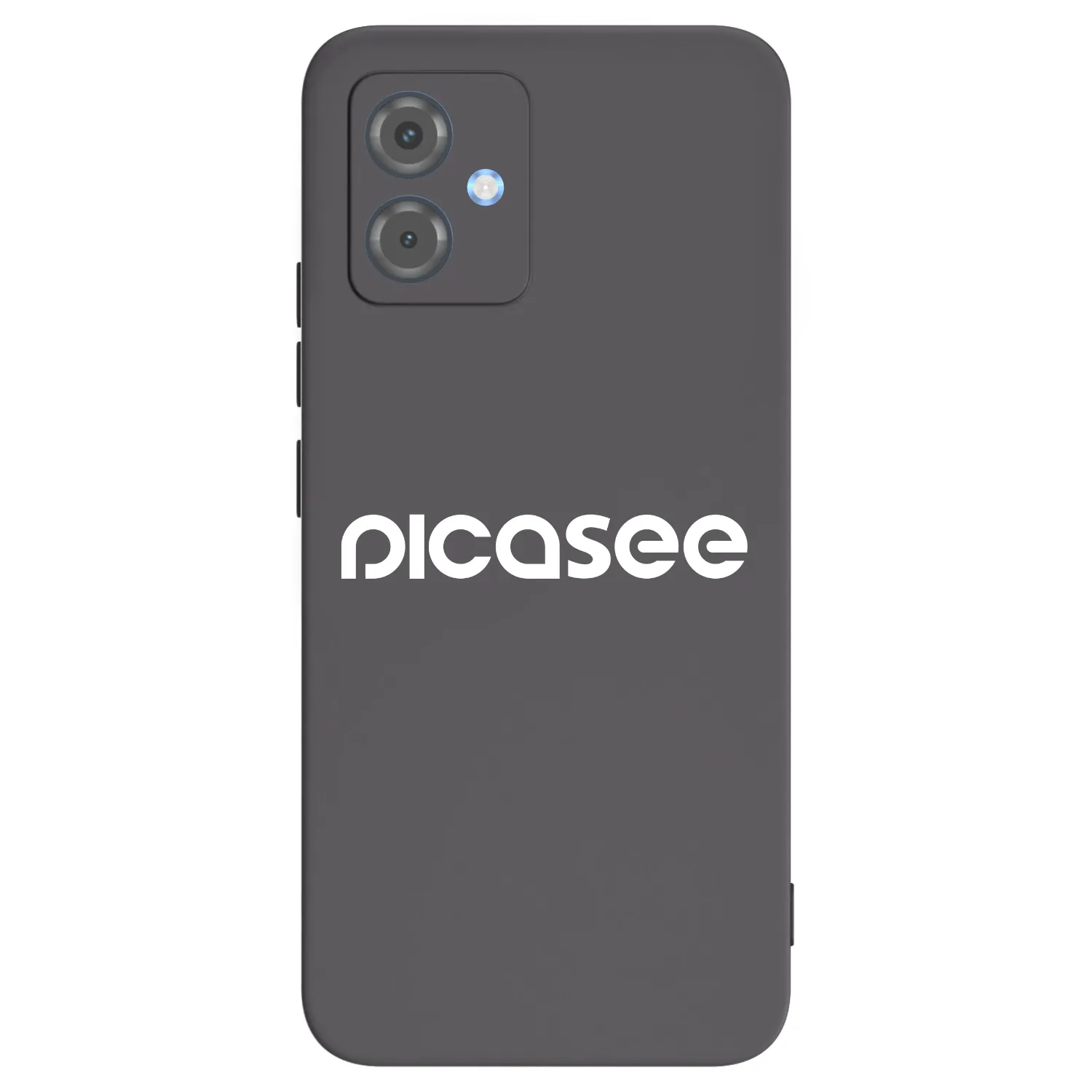 Picasee silikonski črni ovitek za Motorola Moto G14 - Picasee - new logo - white