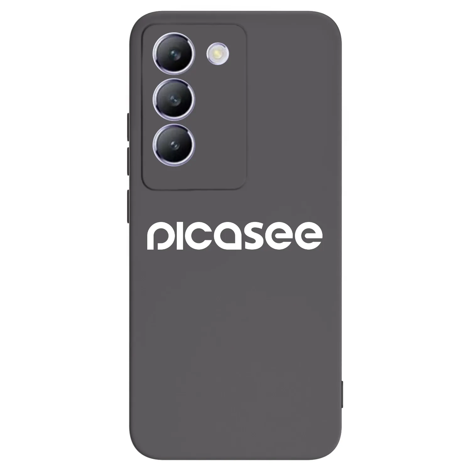 Picasee silikonski črni ovitek za Vivo V40 SE 5G - Picasee - new logo - white