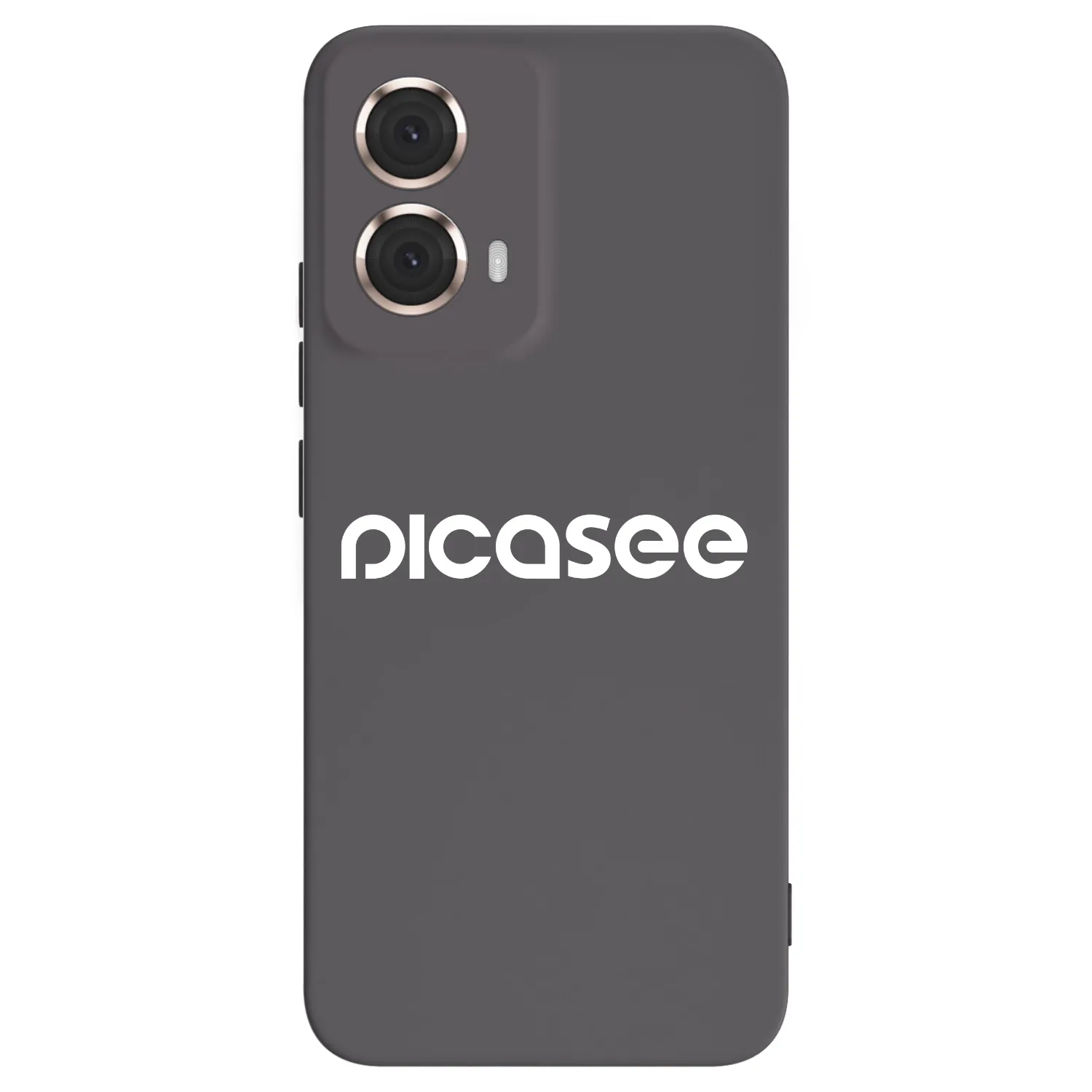 Picasee silikonski črni ovitek za Motorola Moto G85 - Picasee - new logo - white