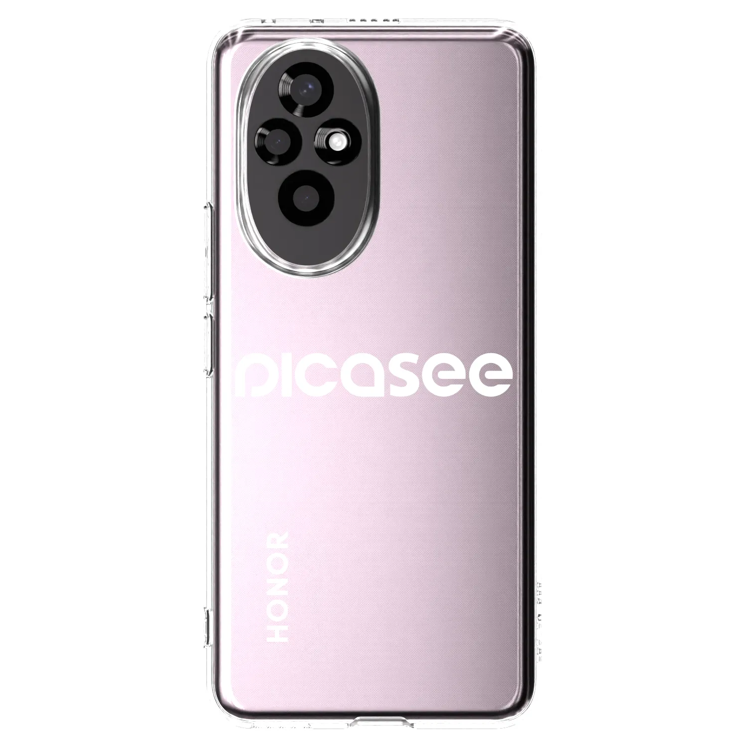 Picasee silikonski prozorni ovitek za Honor 200 Pro 5G - Picasee - new logo - white