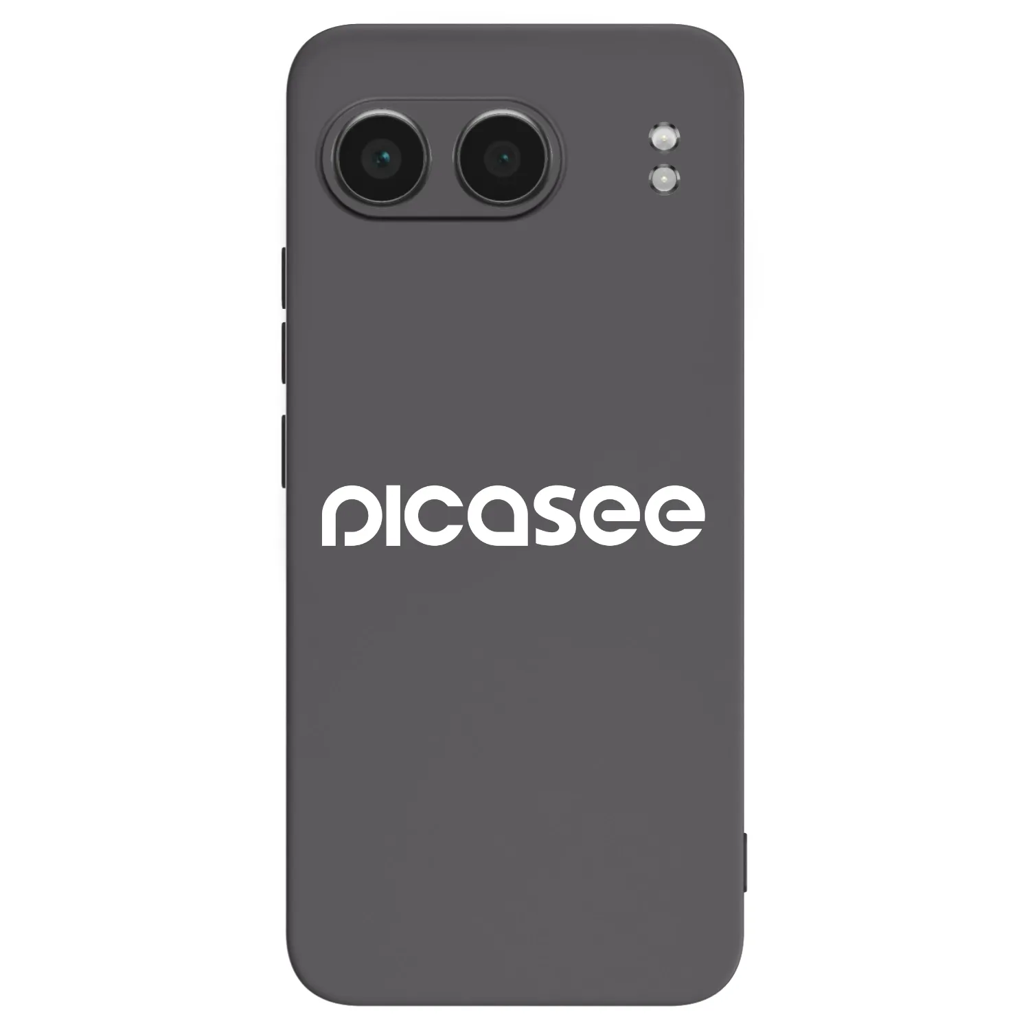 Picasee silikonski črni ovitek za OnePlus Nord 4 - Picasee - new logo - white