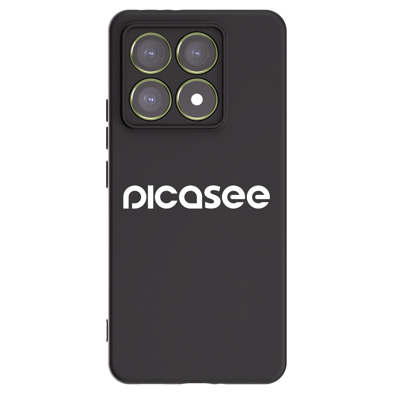 Picasee silikonski črni ovitek za Xiaomi 14T - Picasee - new logo - white