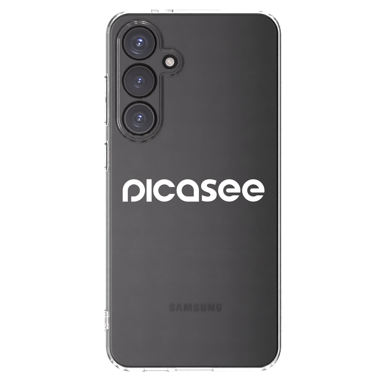 Picasee silikonski prozorni ovitek za Samsung Galaxy S24 FE S721B - Picasee - new logo - white