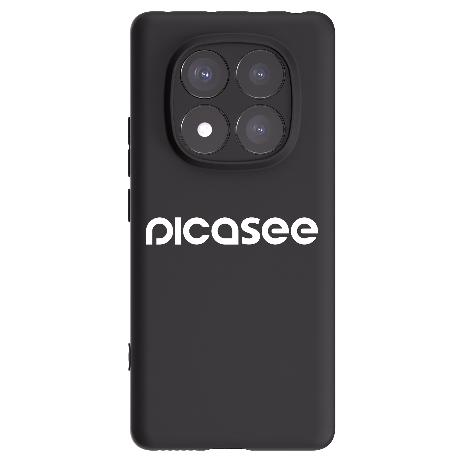 Picasee silikonski črni ovitek za Xiaomi Redmi Note 14 Pro+ 5G - Picasee - new logo - white