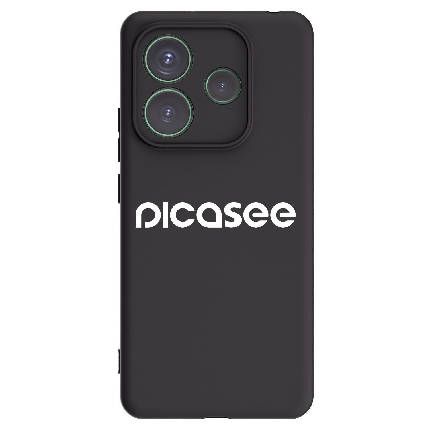 Picasee silikonski črni ovitek za Xiaomi Redmi Note 14 5G - Picasee - new logo - white